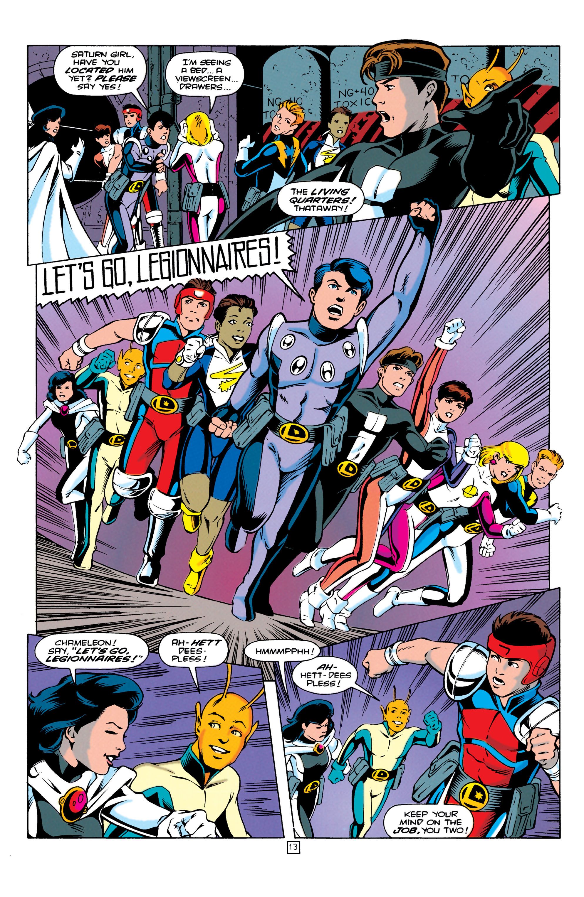 Read online Legionnaires comic -  Issue #20 - 14