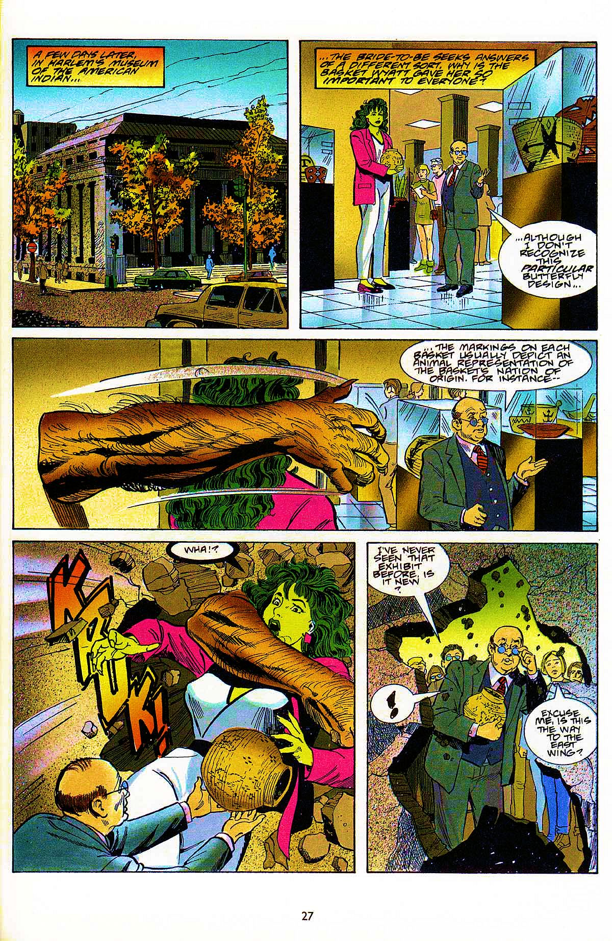 Read online The Sensational She-Hulk in Ceremony comic -  Issue #1 - 28
