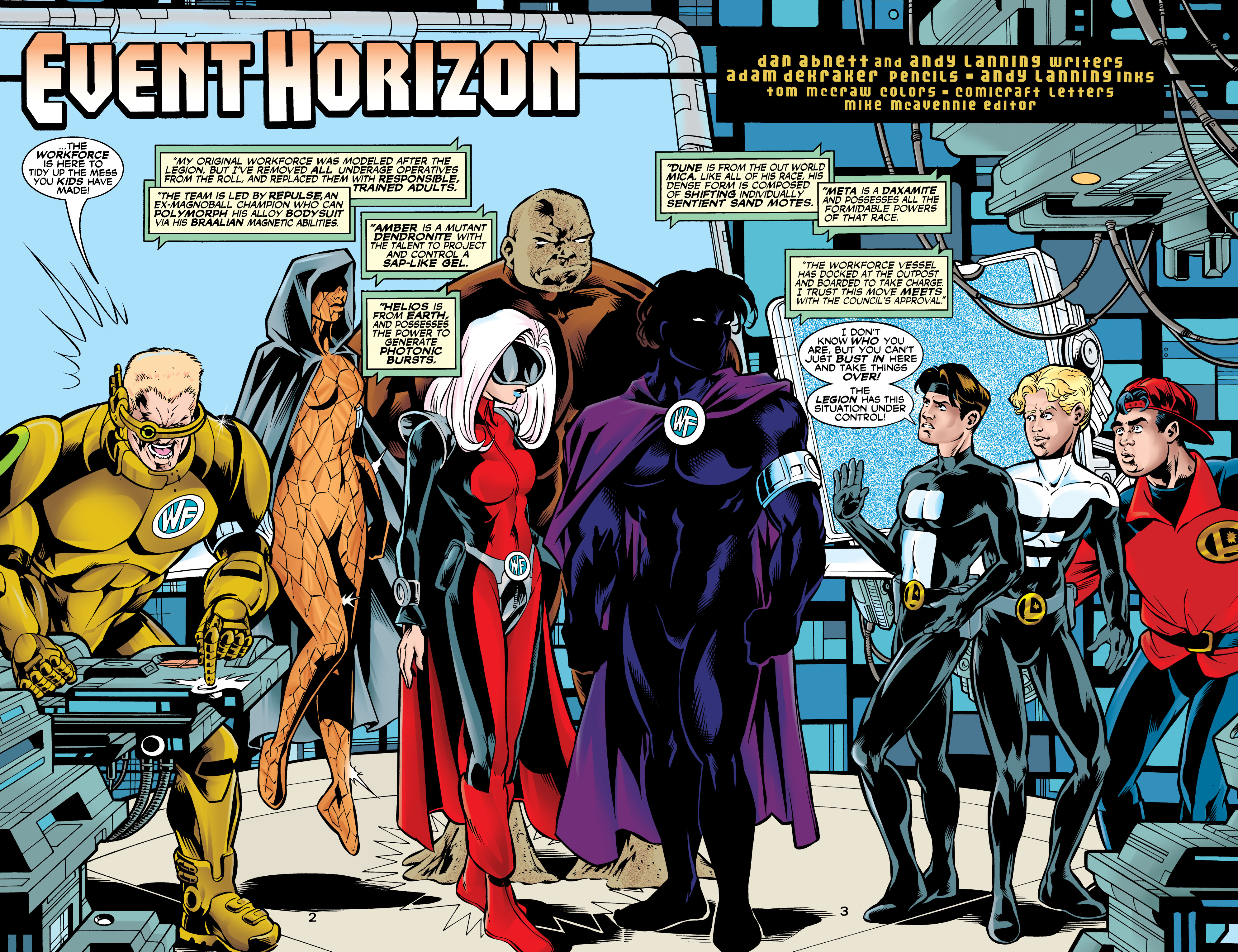 Read online Legionnaires comic -  Issue #81 - 3