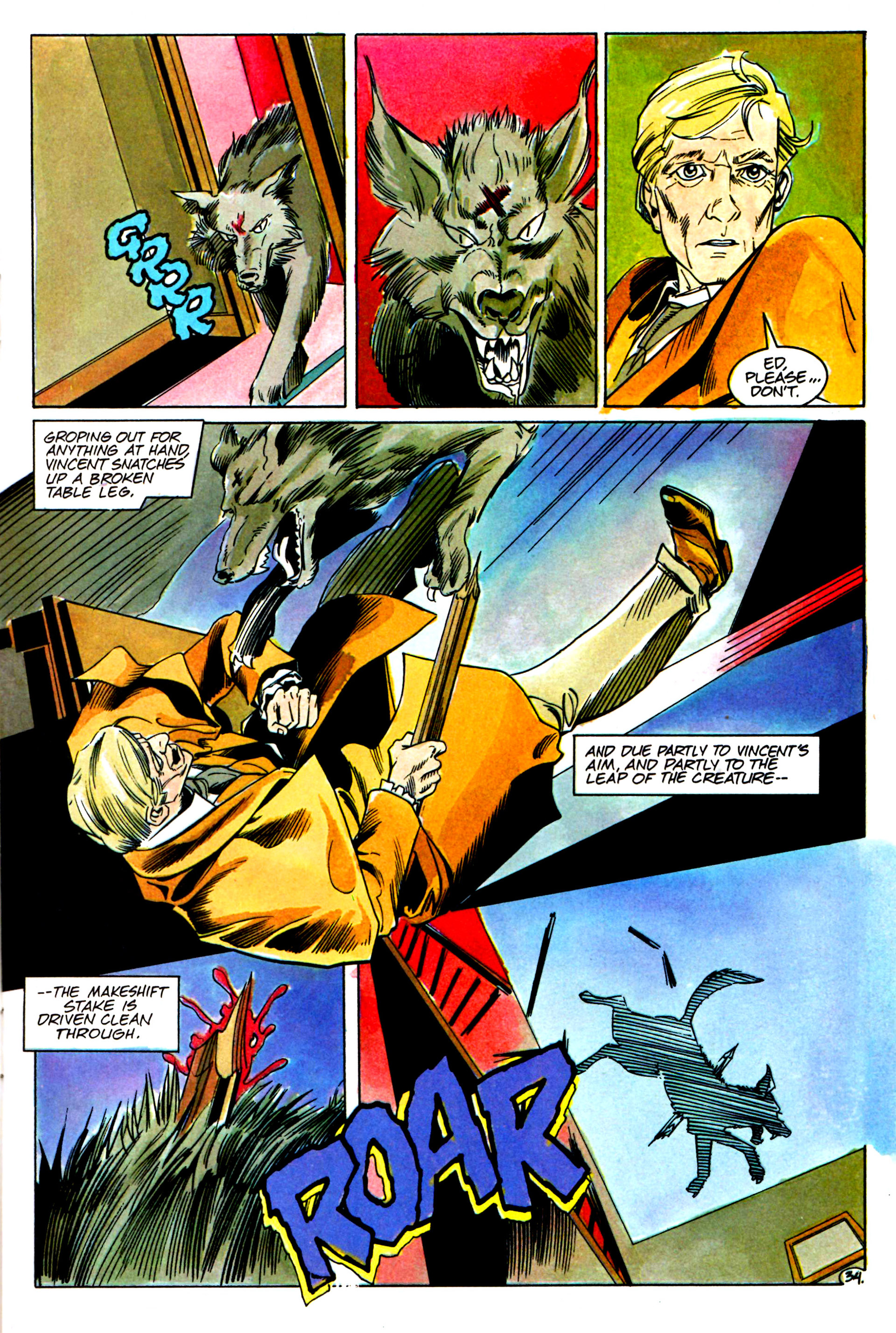 Read online Fright Night (1988) comic -  Issue #2 - 17