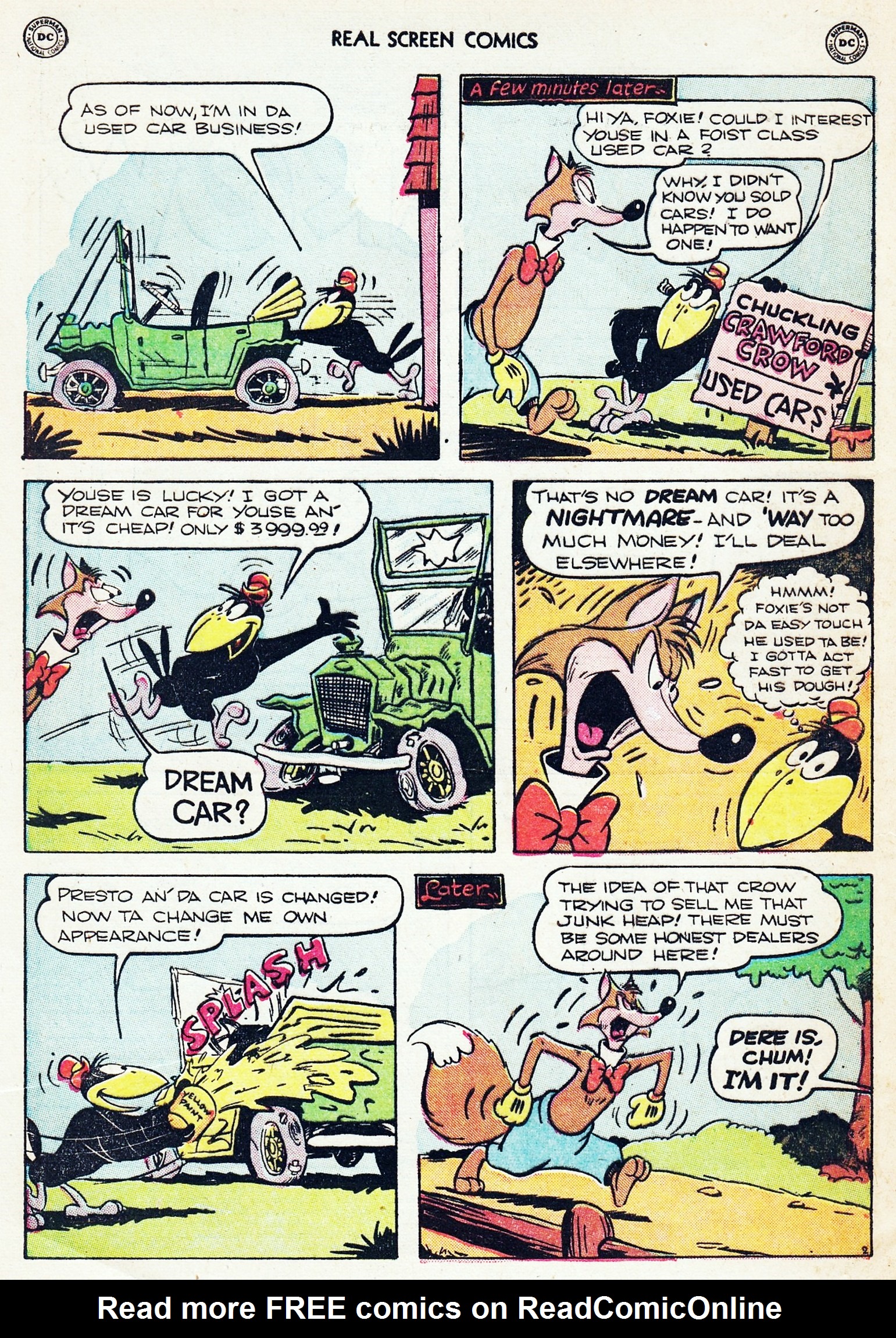 Read online Real Screen Comics comic -  Issue #27 - 4