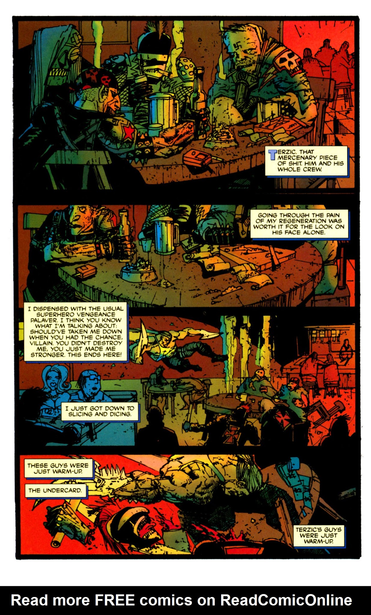 Read online The Razor's Edge comic -  Issue #5 - 9