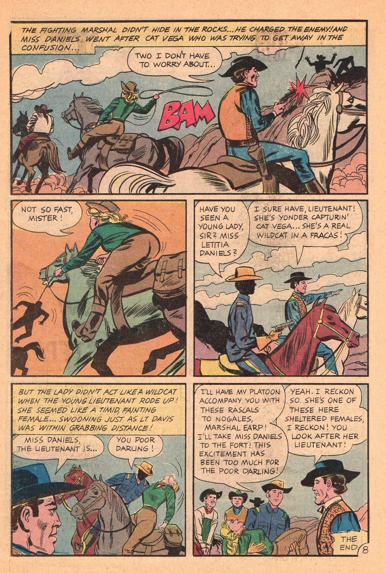 Read online Wyatt Earp Frontier Marshal comic -  Issue #62 - 22