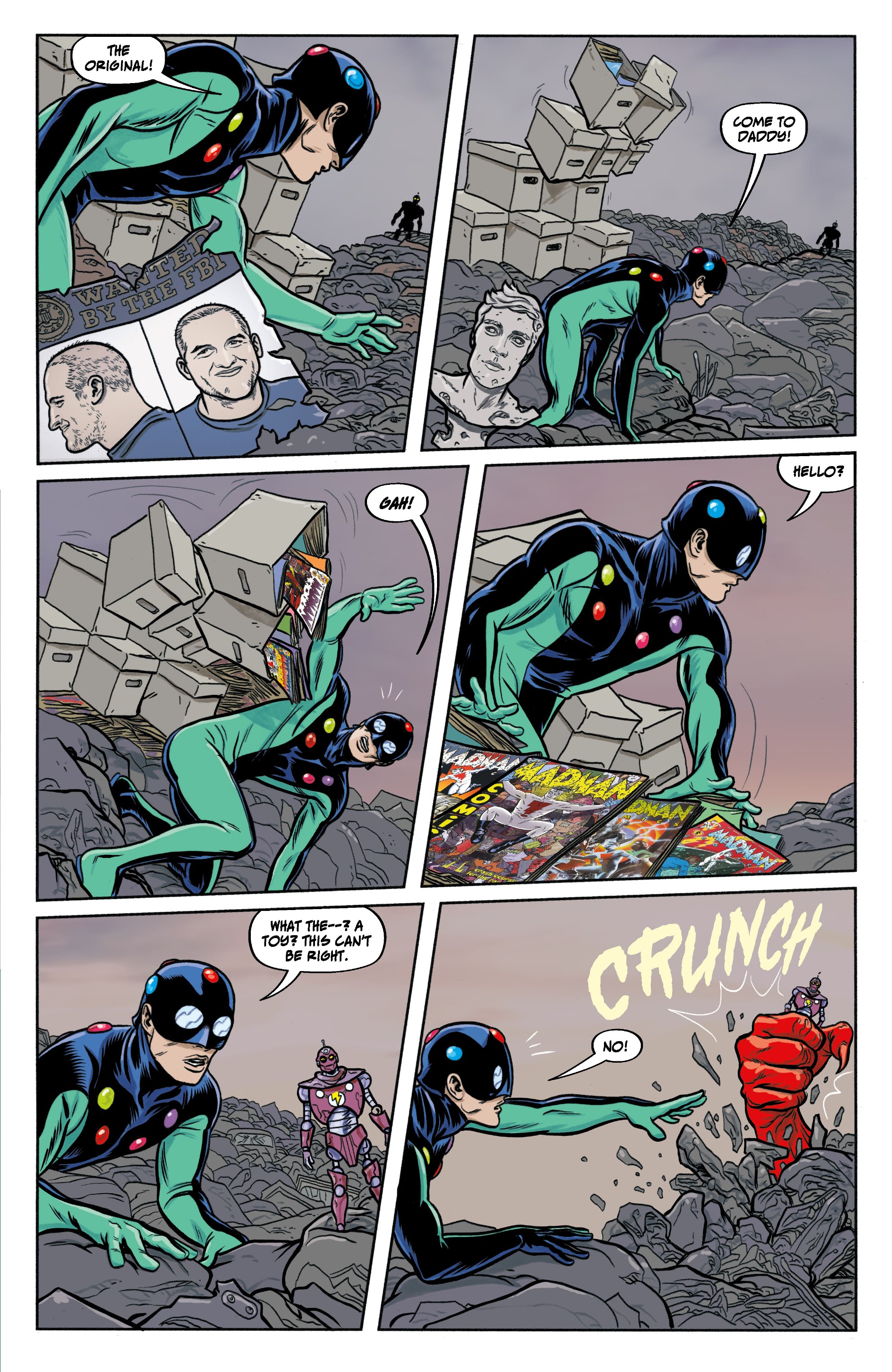 Read online X-RAY ROBOT comic -  Issue #3 - 9