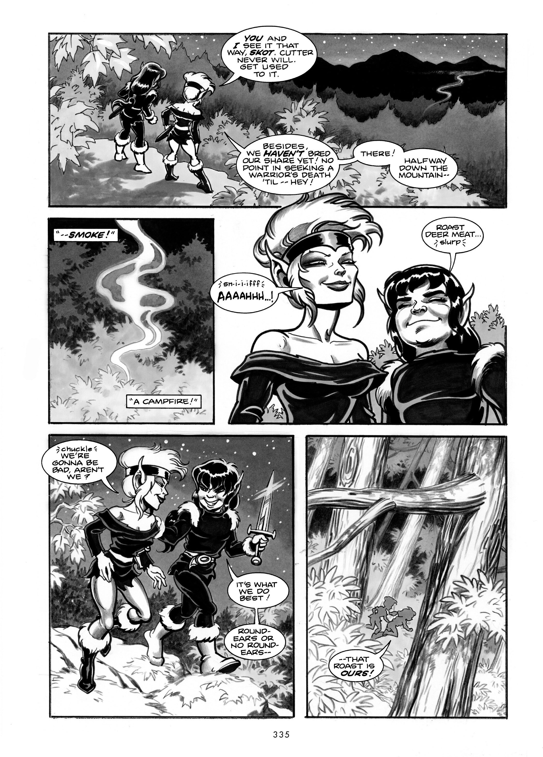 Read online The Complete ElfQuest comic -  Issue # TPB 3 (Part 4) - 35