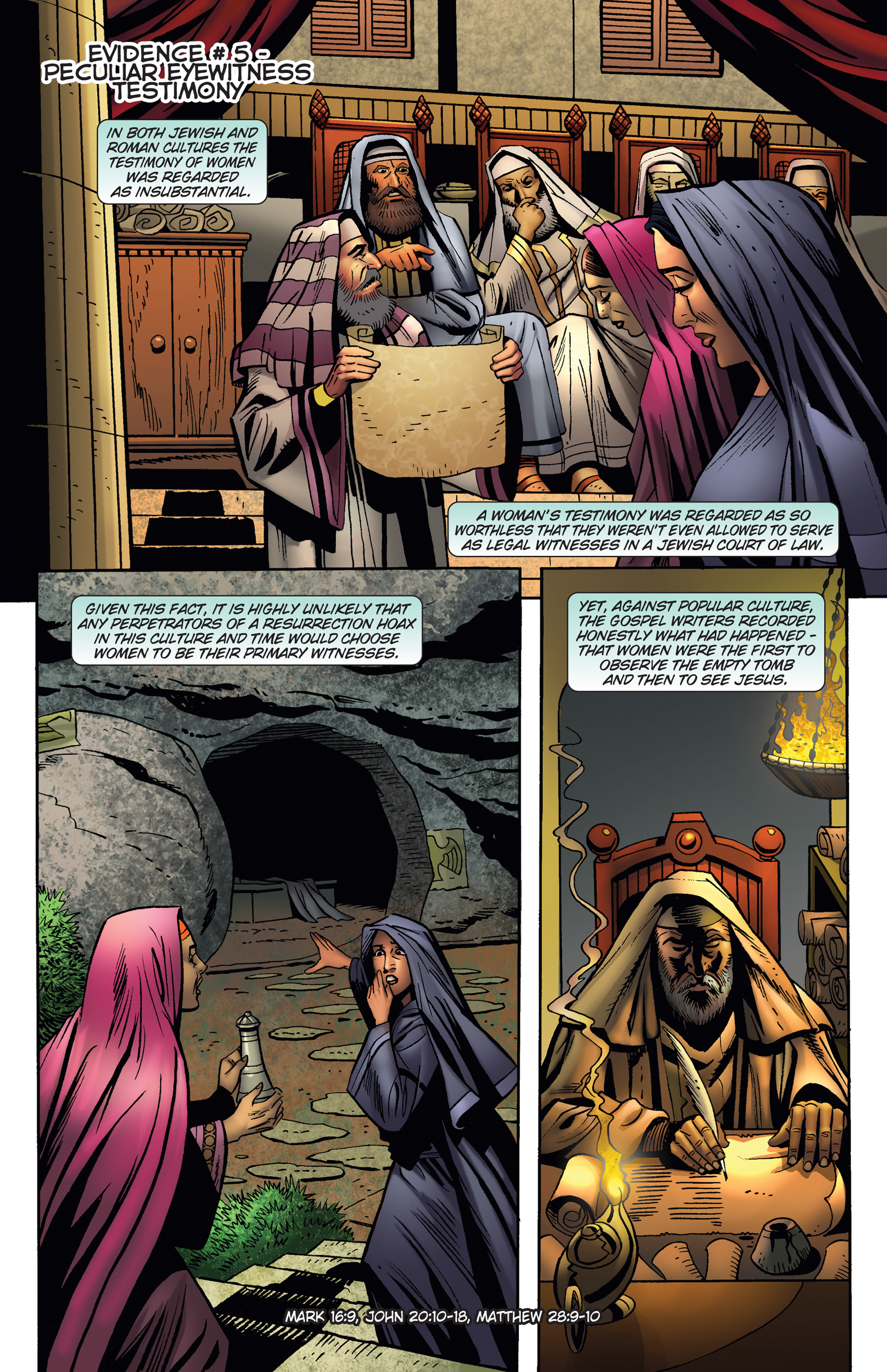 Read online 101 Questions About the Bible and Christianity comic -  Issue #3 - 15