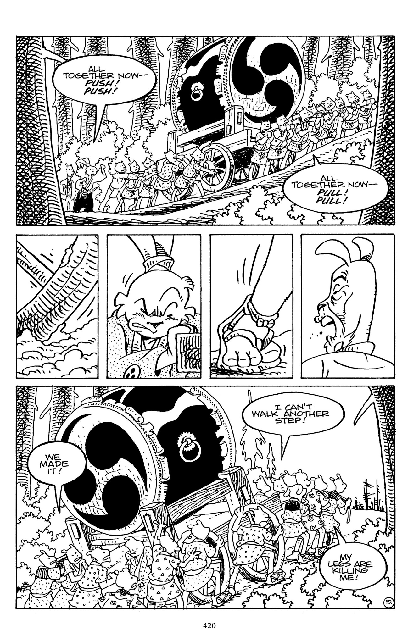 Read online The Usagi Yojimbo Saga comic -  Issue # TPB 7 - 413