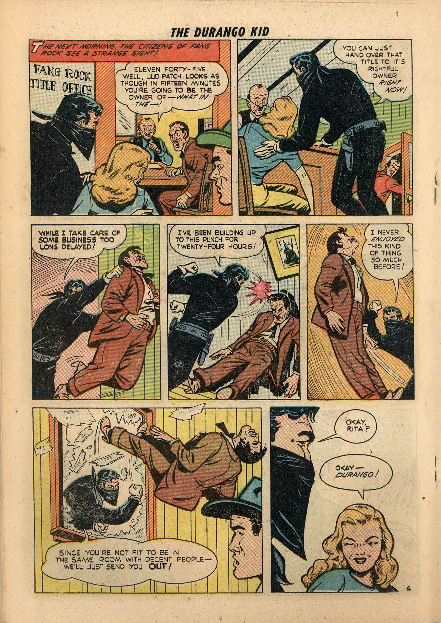 Read online Charles Starrett as The Durango Kid comic -  Issue #3 - 17