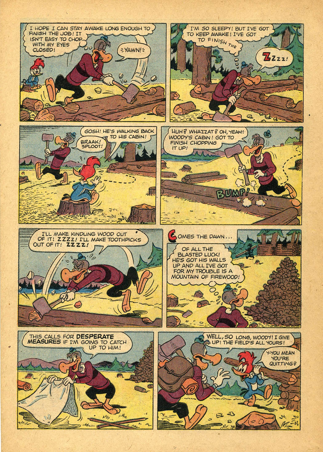 Read online Walter Lantz Woody Woodpecker (1952) comic -  Issue #39 - 10