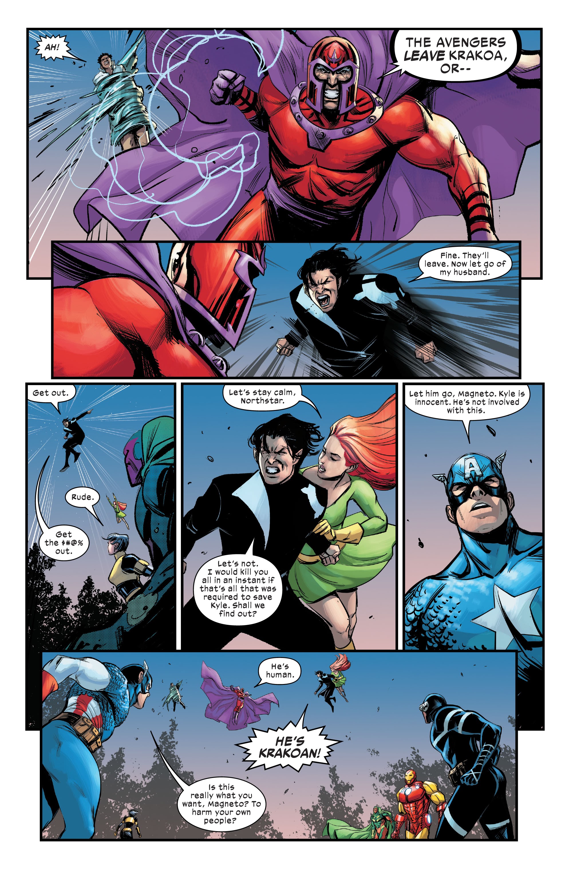 Read online X-Men: The Trial Of Magneto comic -  Issue #2 - 21