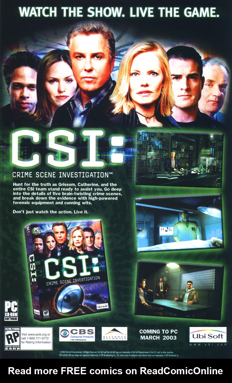 Read online CSI: Crime Scene Investigation comic -  Issue #3 - 32
