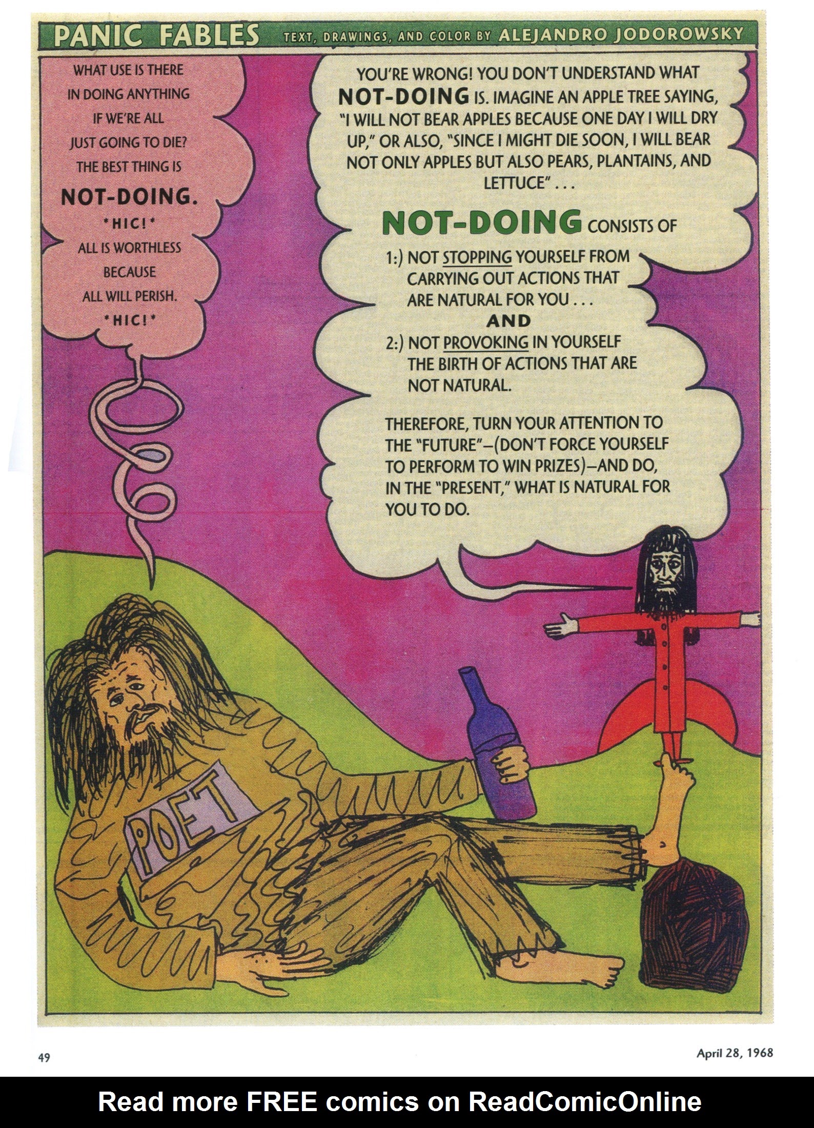 Read online The Panic Fables: Mystic Teachings and Initiatory Tales comic -  Issue # TPB (Part 1) - 62