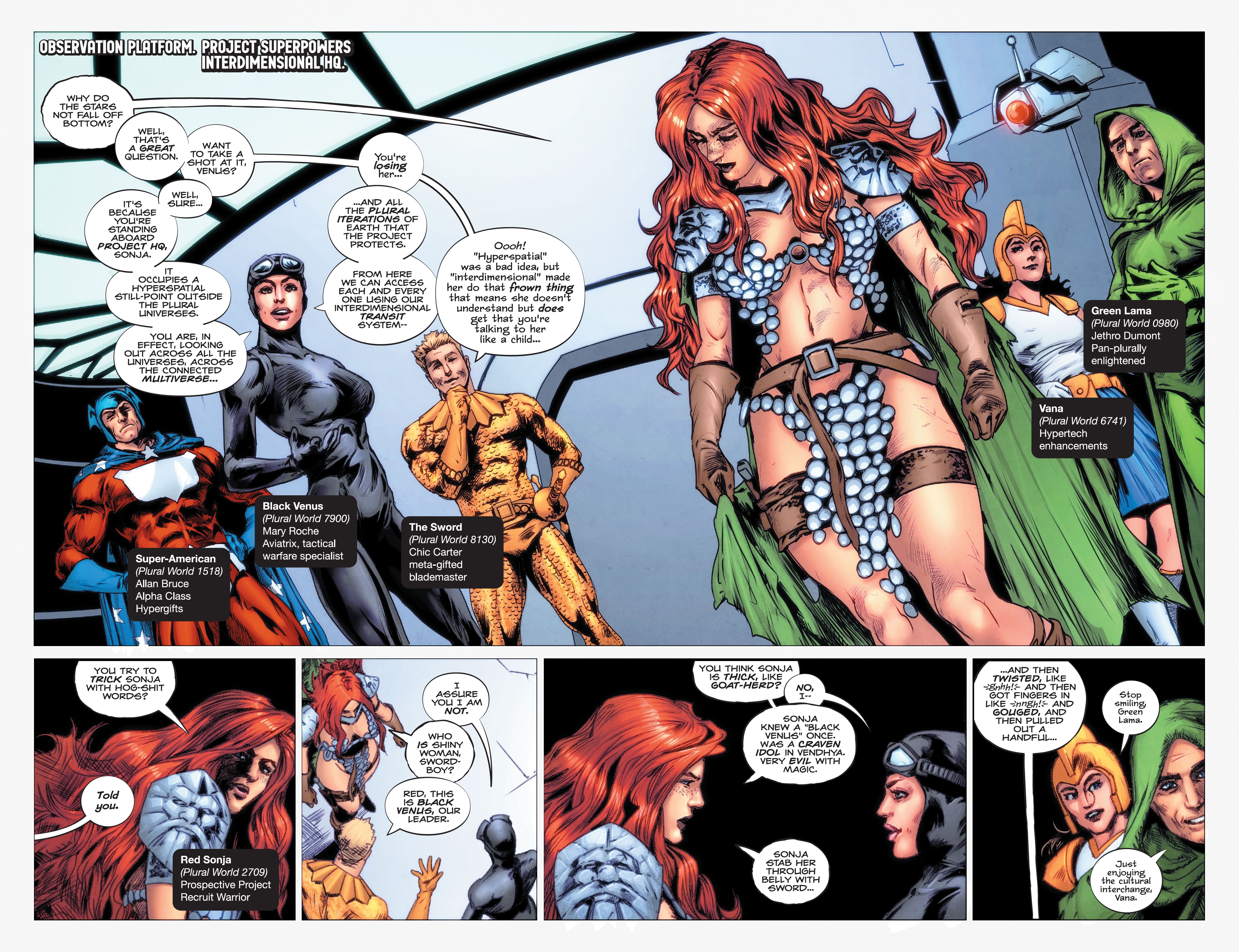 Read online Red Sonja: The Superpowers comic -  Issue # TPB (Part 1) - 77