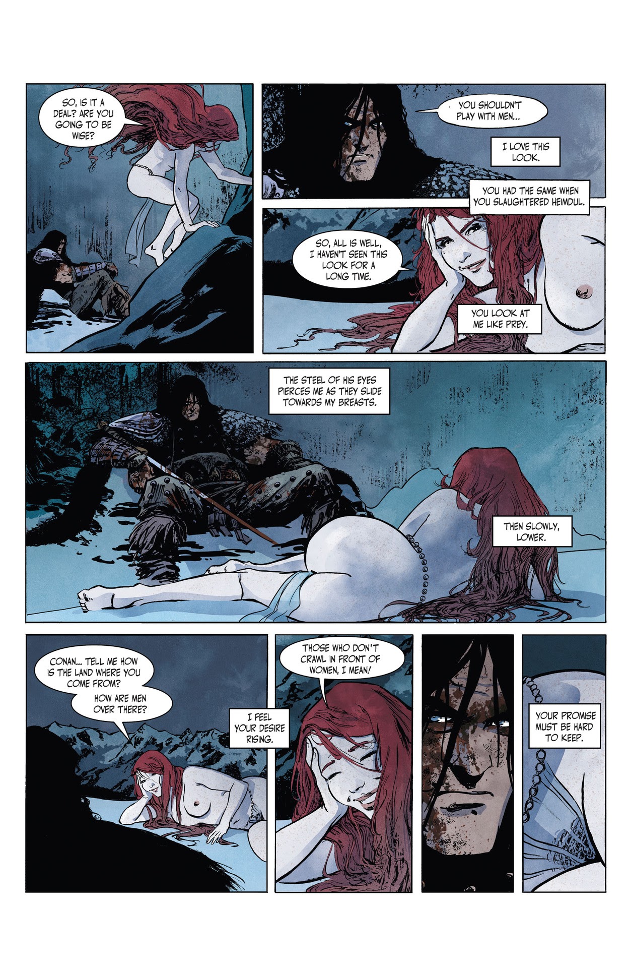 Read online The Cimmerian comic -  Issue # TPB 2 (Part 2) - 14