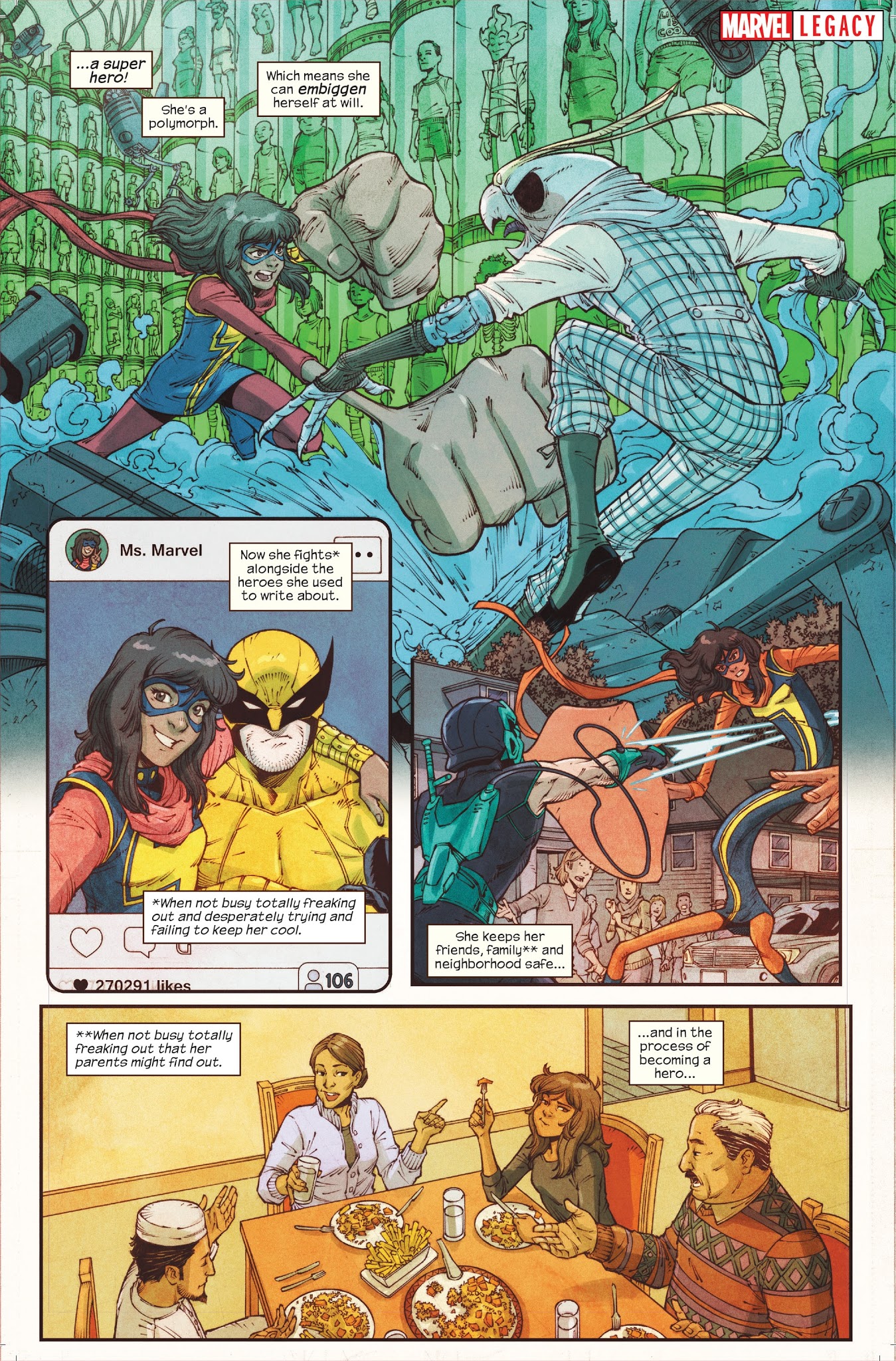 Read online Ms. Marvel (2016) comic -  Issue # _Marvel Legacy Primer Pages - 3