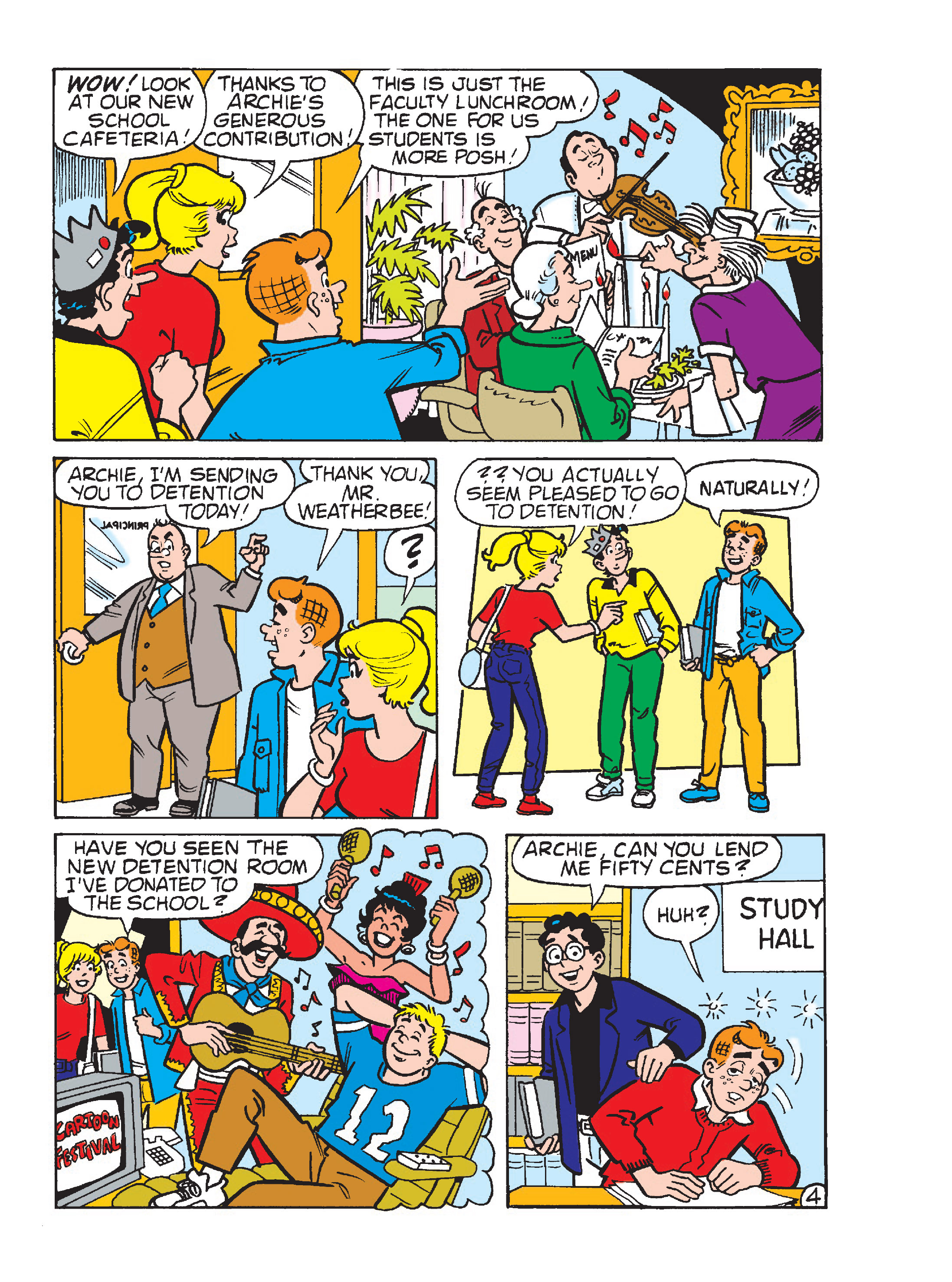 Read online Archie's Double Digest Magazine comic -  Issue #271 - 144