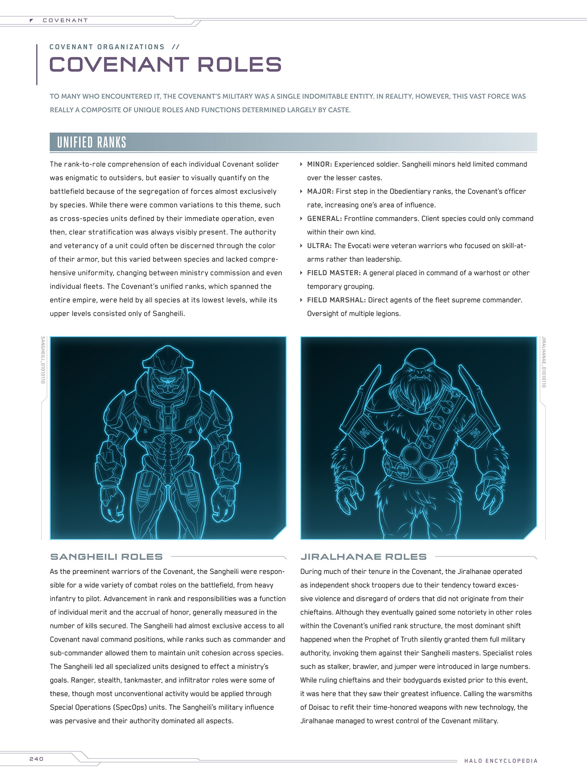 Read online Halo Encyclopedia comic -  Issue # TPB (Part 3) - 36