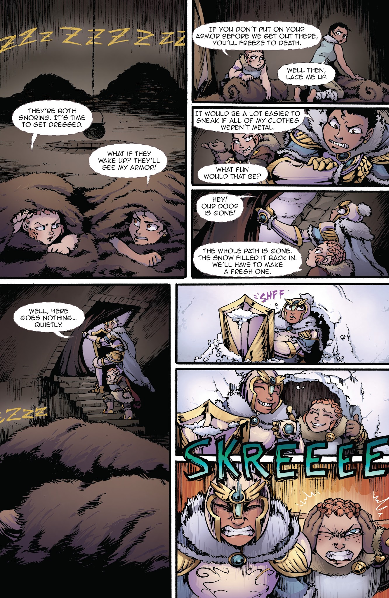 Read online Princeless: Make Yourself (2017) comic -  Issue #1 - 6