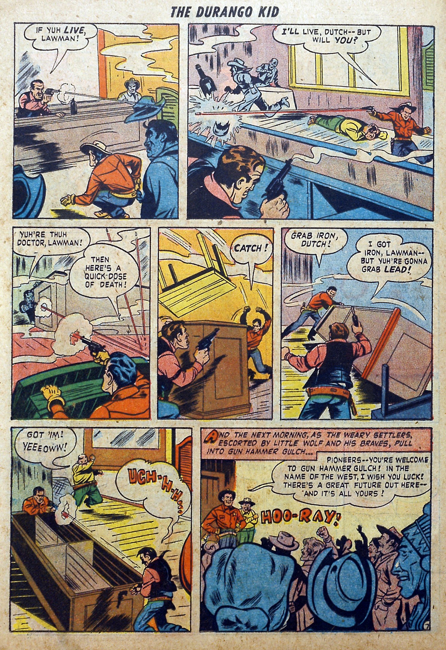 Read online Charles Starrett as The Durango Kid comic -  Issue #1 - 18
