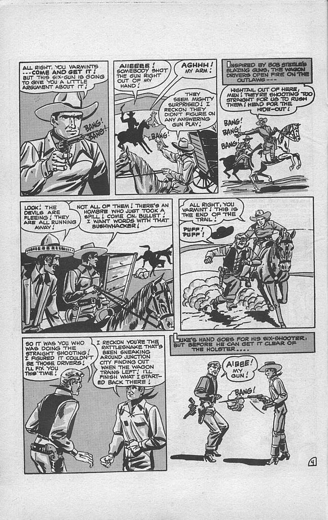 Read online Bob Steele Western comic -  Issue # Full - 6