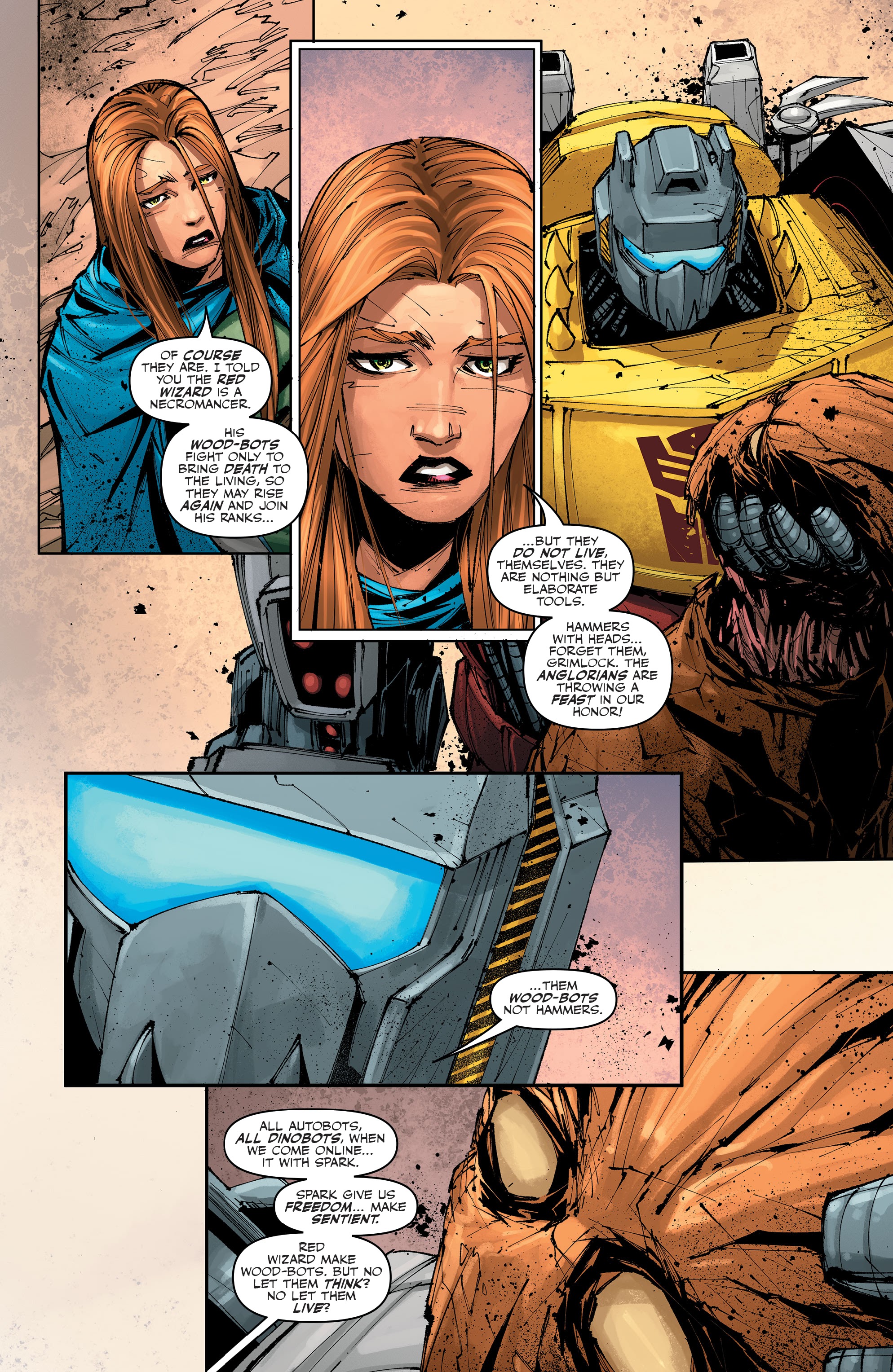 Read online Transformers: King Grimlock comic -  Issue #2 - 23