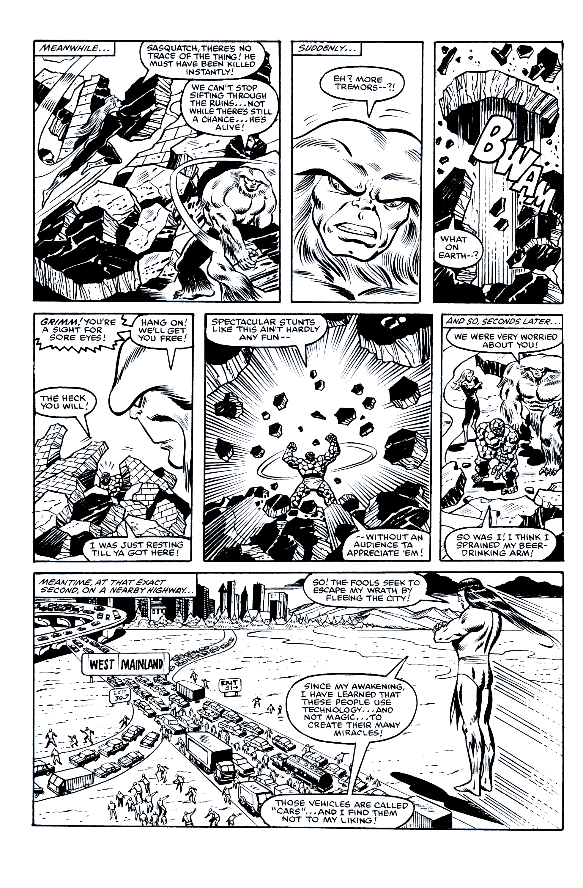Read online Essential Marvel Two-In-One comic -  Issue # TPB 4 (Part 2) - 95