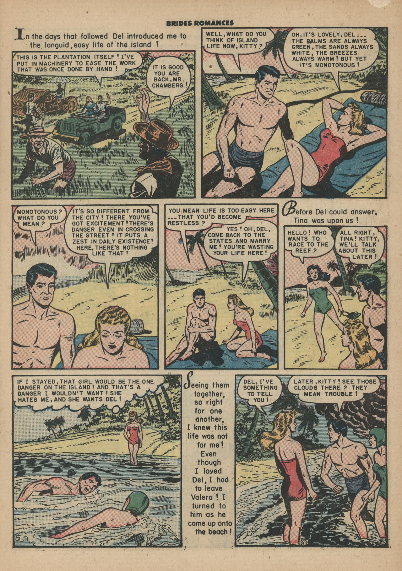 Read online Brides Romances comic -  Issue #9 - 15