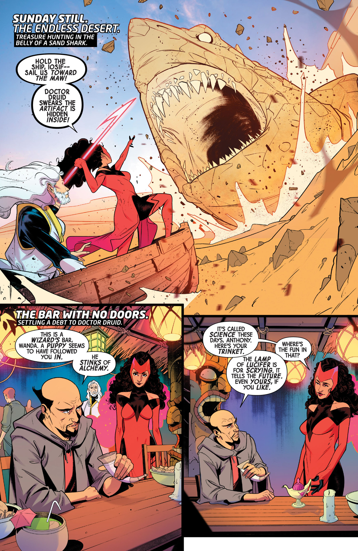 Read online Scarlet Witch (2023) comic -  Issue #9 - 15