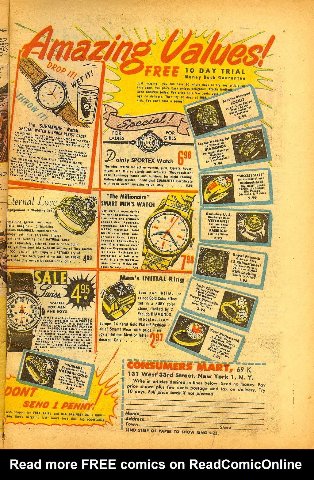 Read online Black Magic (1950) comic -  Issue #7 - 36