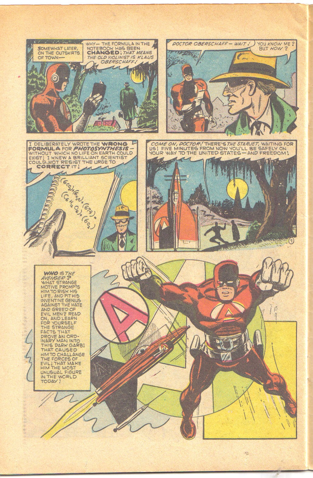 Read online The Avenger comic -  Issue #1 - 27