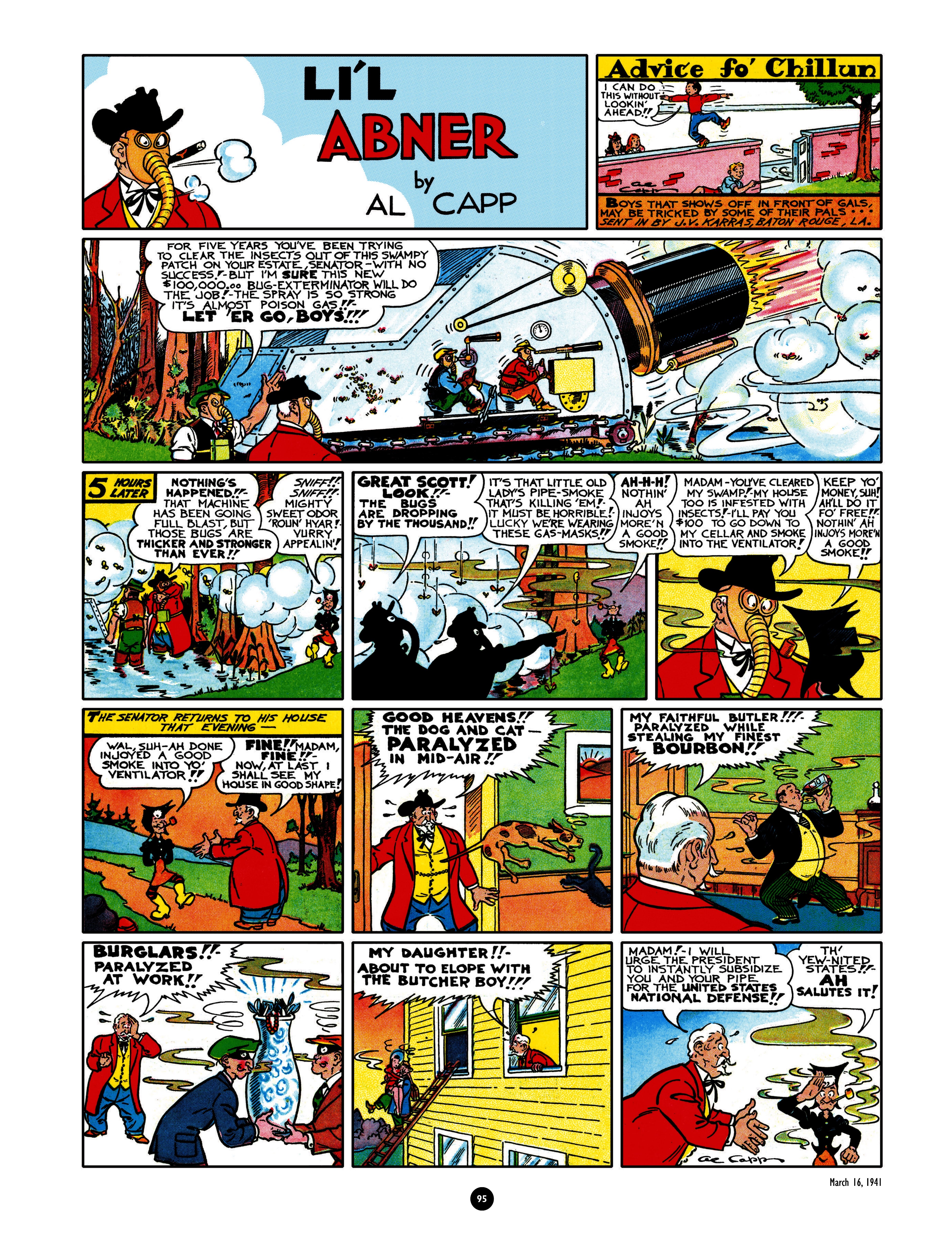 Read online Al Capp's Li'l Abner Complete Daily & Color Sunday Comics comic -  Issue # TPB 4 (Part 1) - 96