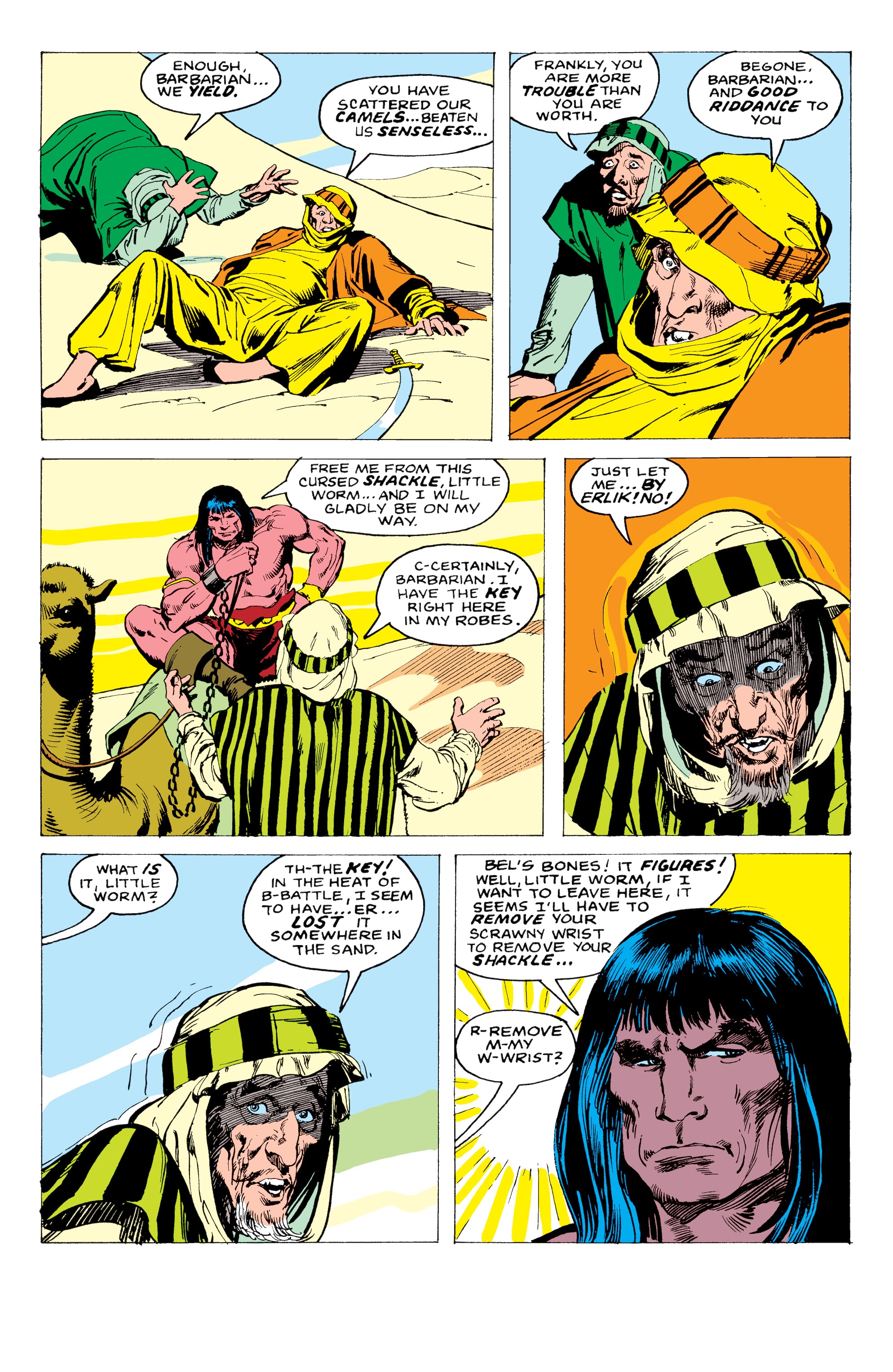 Read online Conan the Barbarian Epic Collection: The Original Marvel Years - Of Once and Future Kings comic -  Issue # TPB (Part 3) - 92