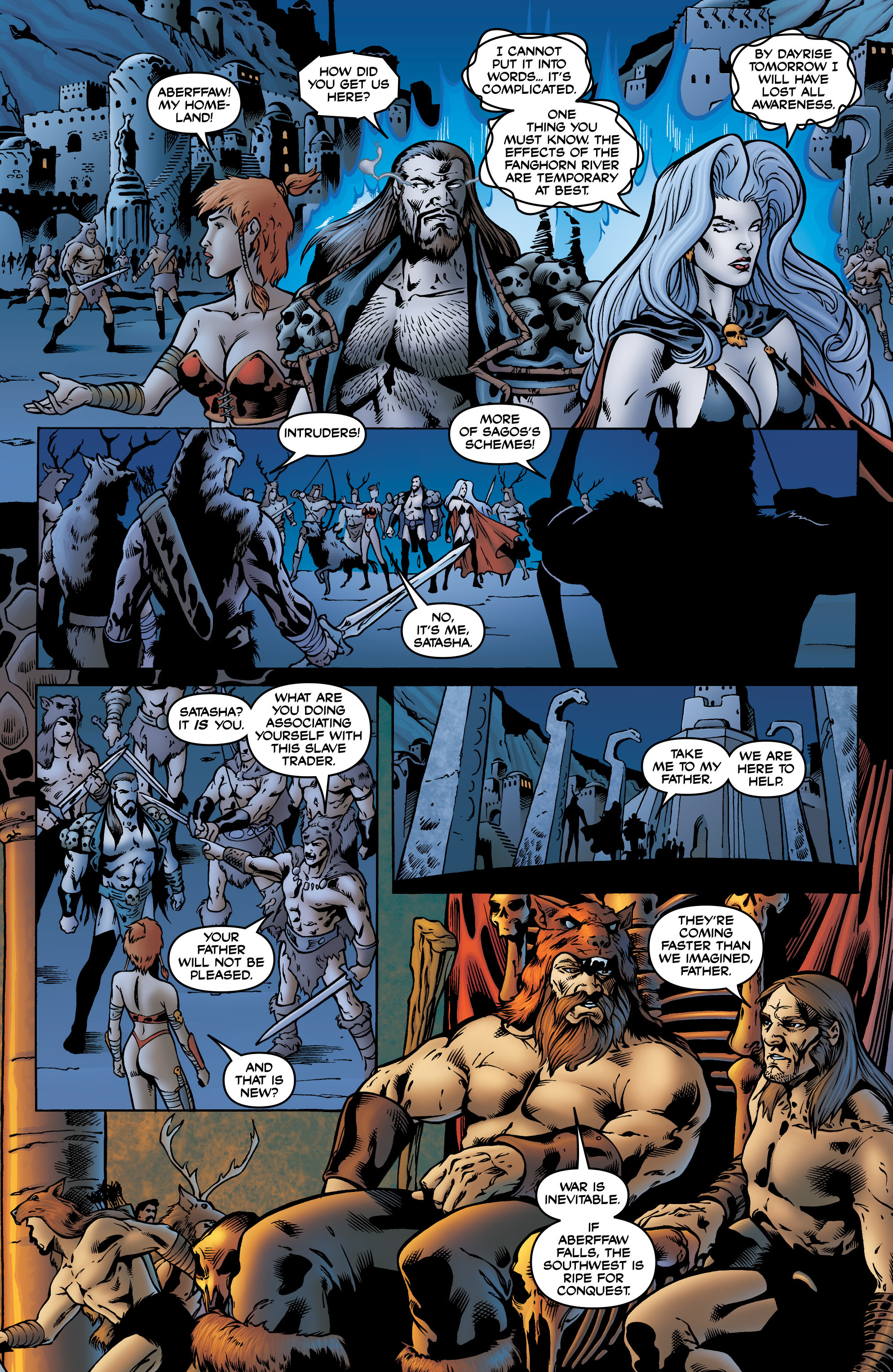 Read online Lady Death Origins comic -  Issue #4 - 12