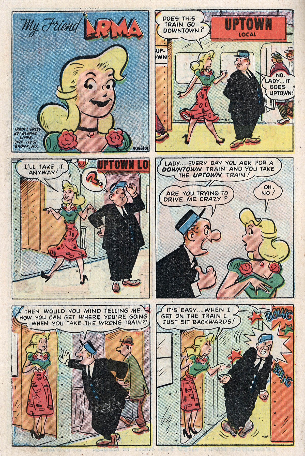 Read online My Friend Irma comic -  Issue #12 - 32