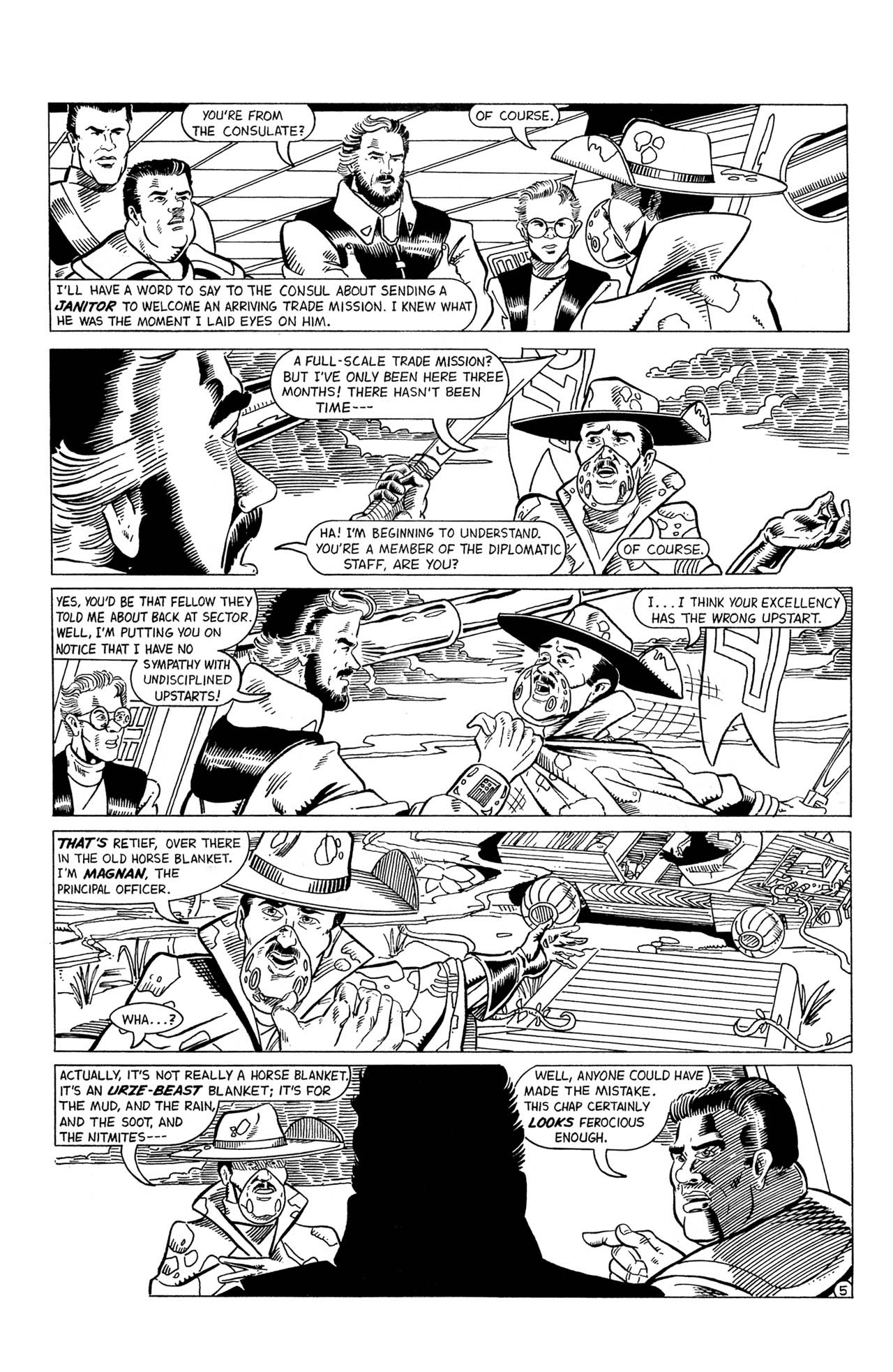 Read online Retief: Grime and Punishment comic -  Issue # Full - 7