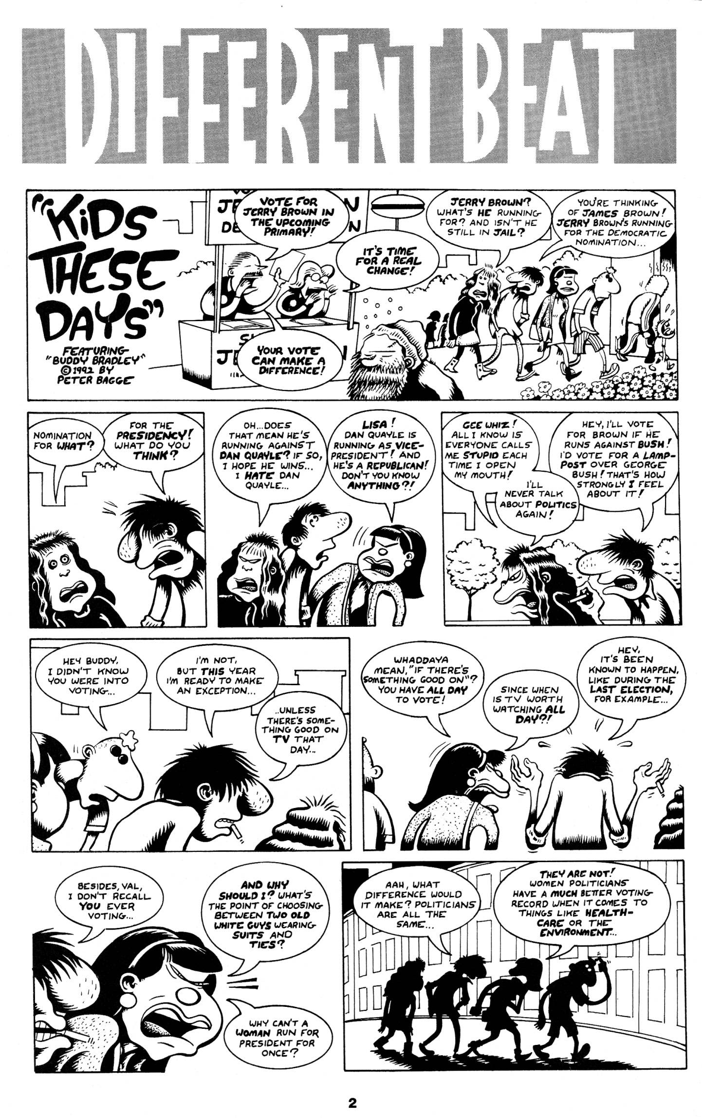 Read online Different Beat comic -  Issue # Full - 4