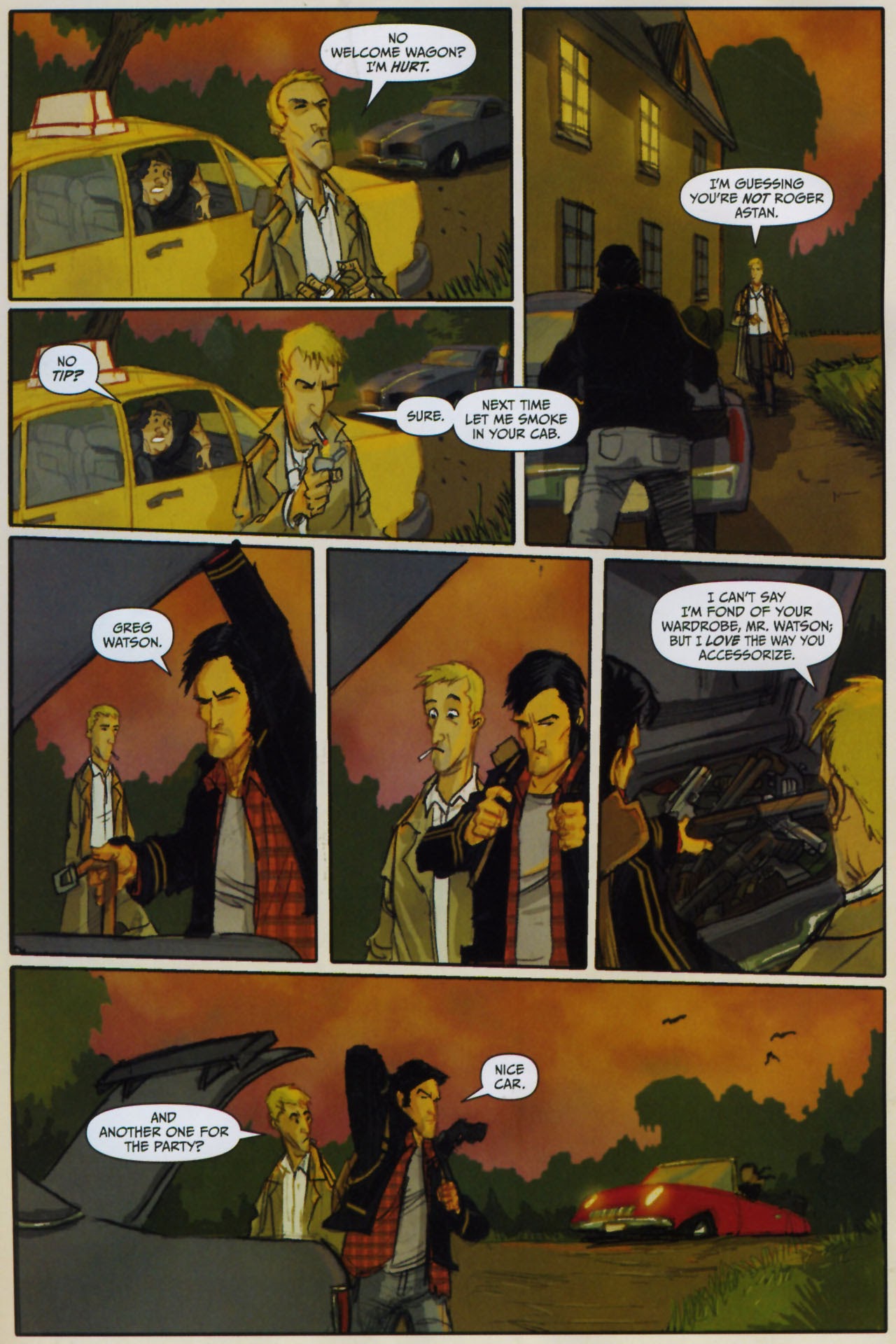 Read online Steve Niles' Strange Cases comic -  Issue #1 - 4