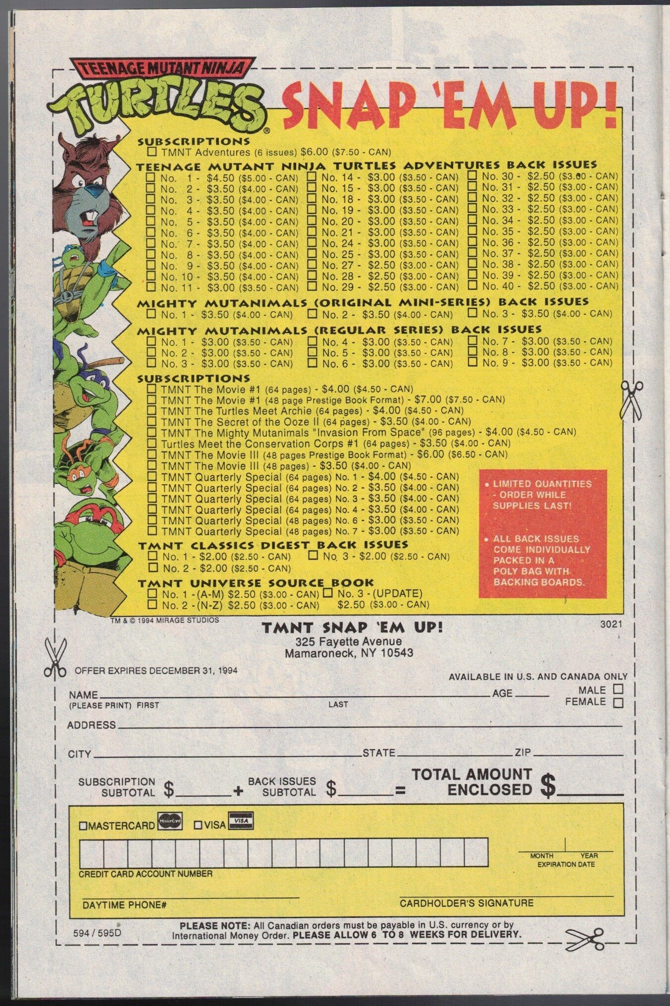 Read online Teenage Mutant Ninja Turtles Adventures (1989) comic -  Issue #64 - 20