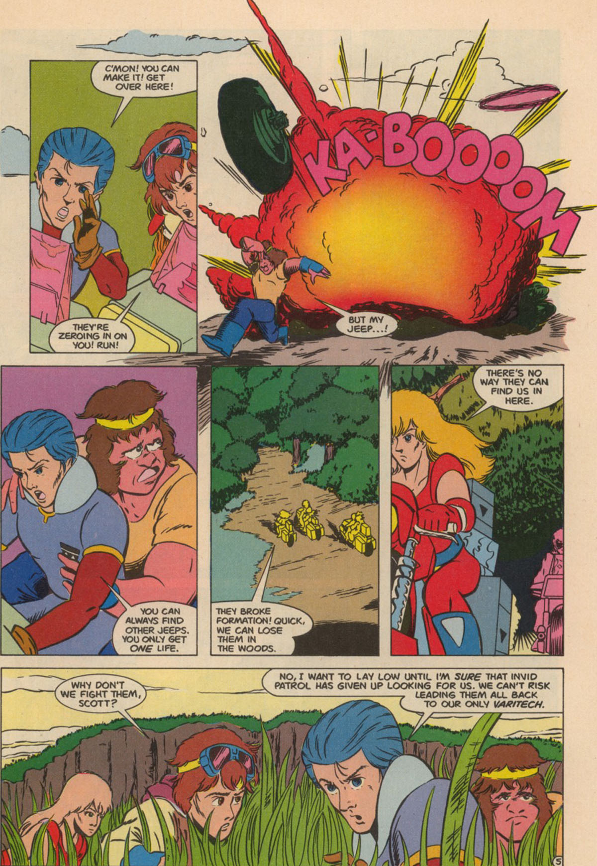 Read online Robotech The New Generation comic -  Issue #4 - 9