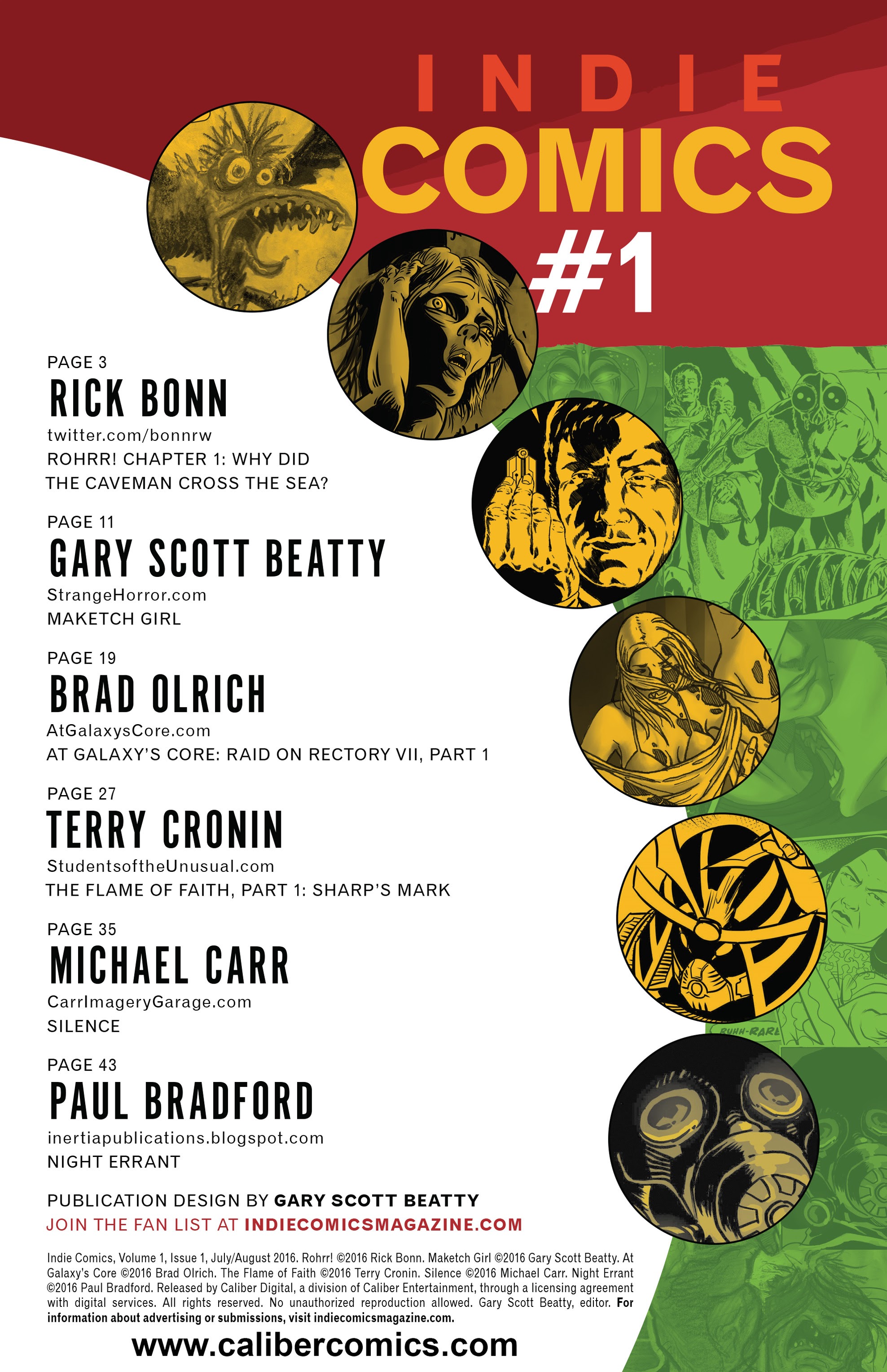 Read online Indie Comics comic -  Issue #1 - 2