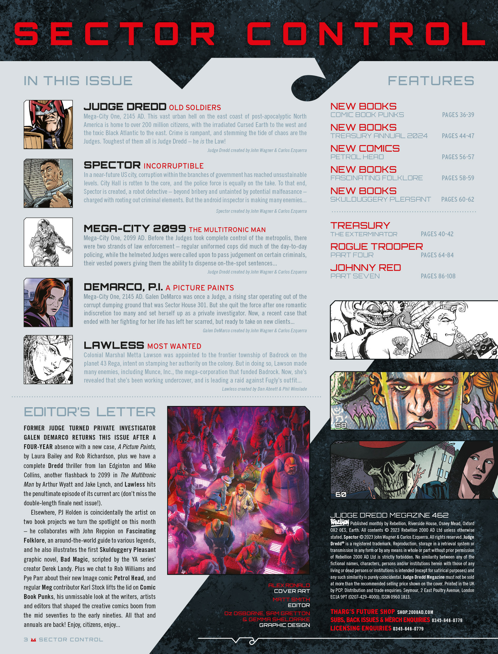 Read online Judge Dredd Megazine (Vol. 5) comic -  Issue #462 - 3