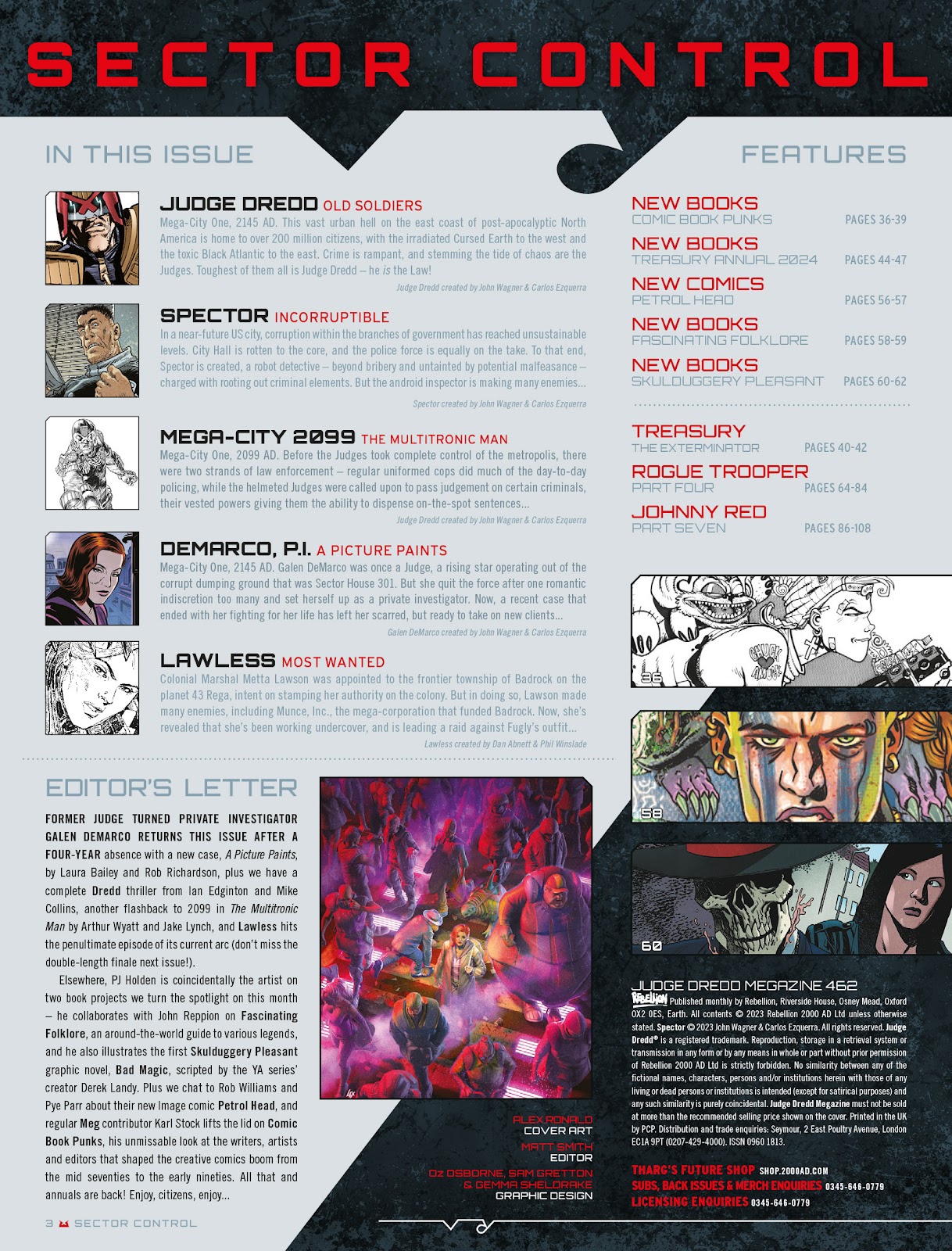 Judge Dredd Megazine (Vol. 5) issue 462 - Page 3