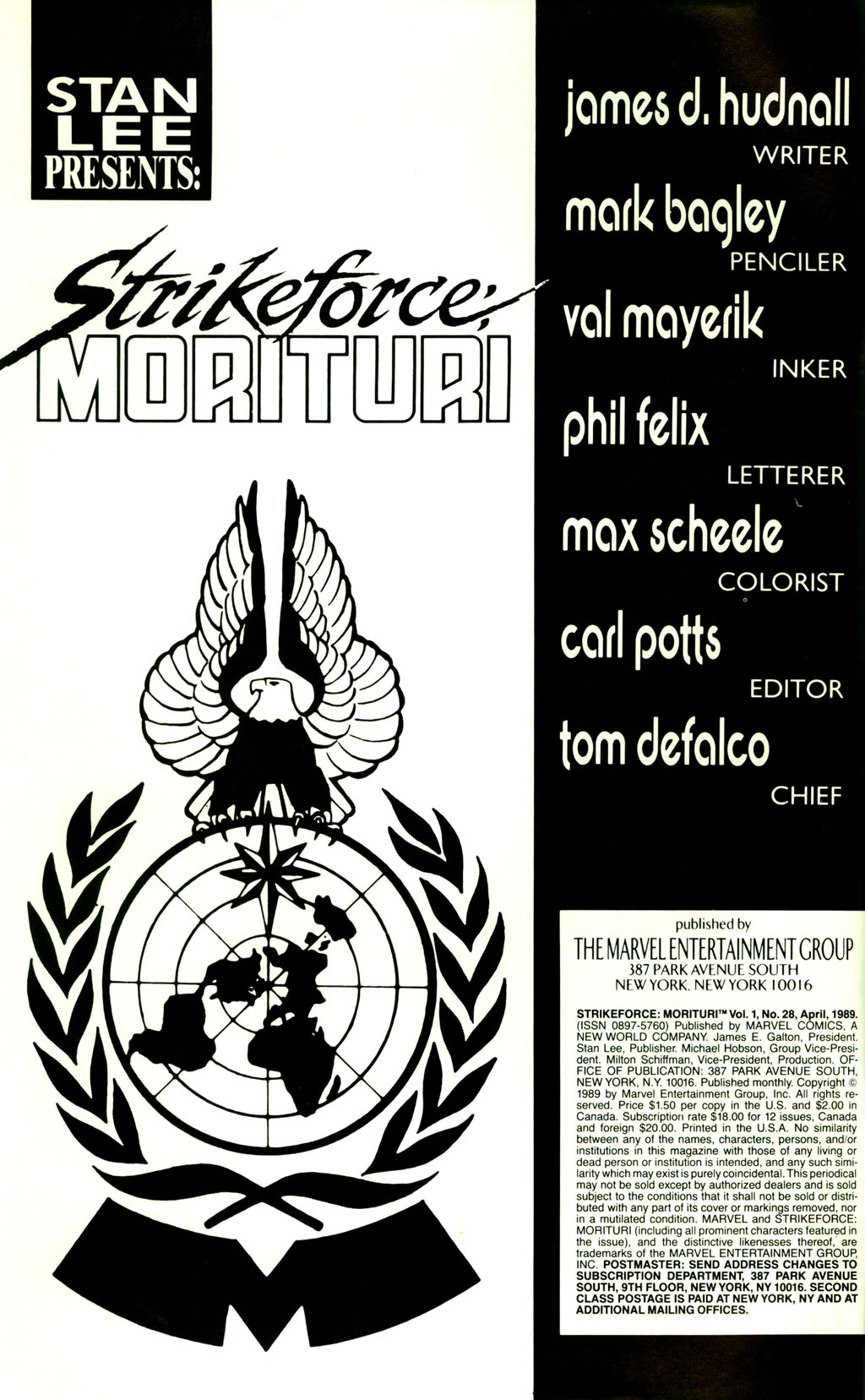 Read online Strikeforce: Morituri comic -  Issue #28 - 2
