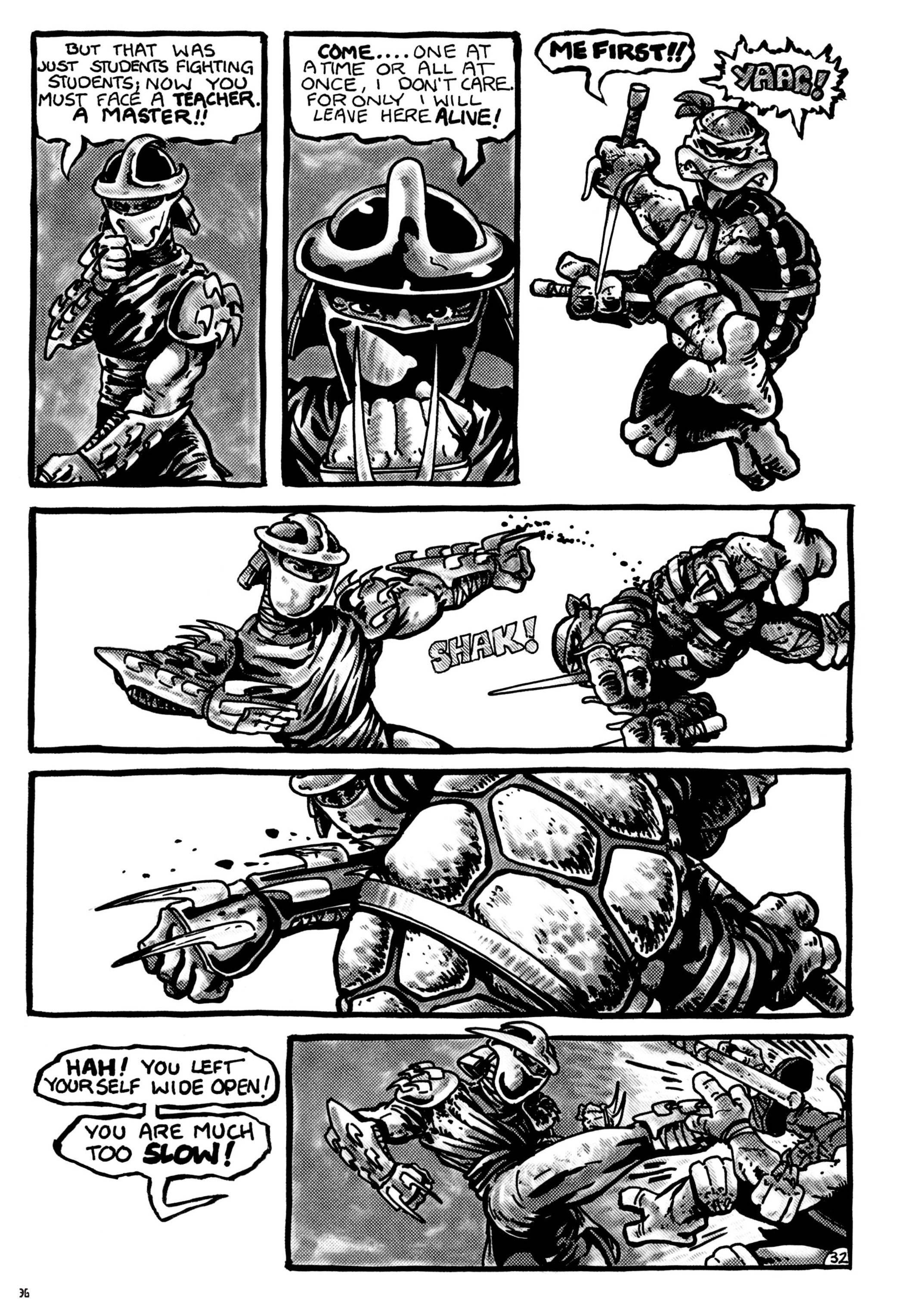 Read online Teenage Mutant Ninja Turtles: The Ultimate Collection comic -  Issue # TPB 1 (Part 1) - 35