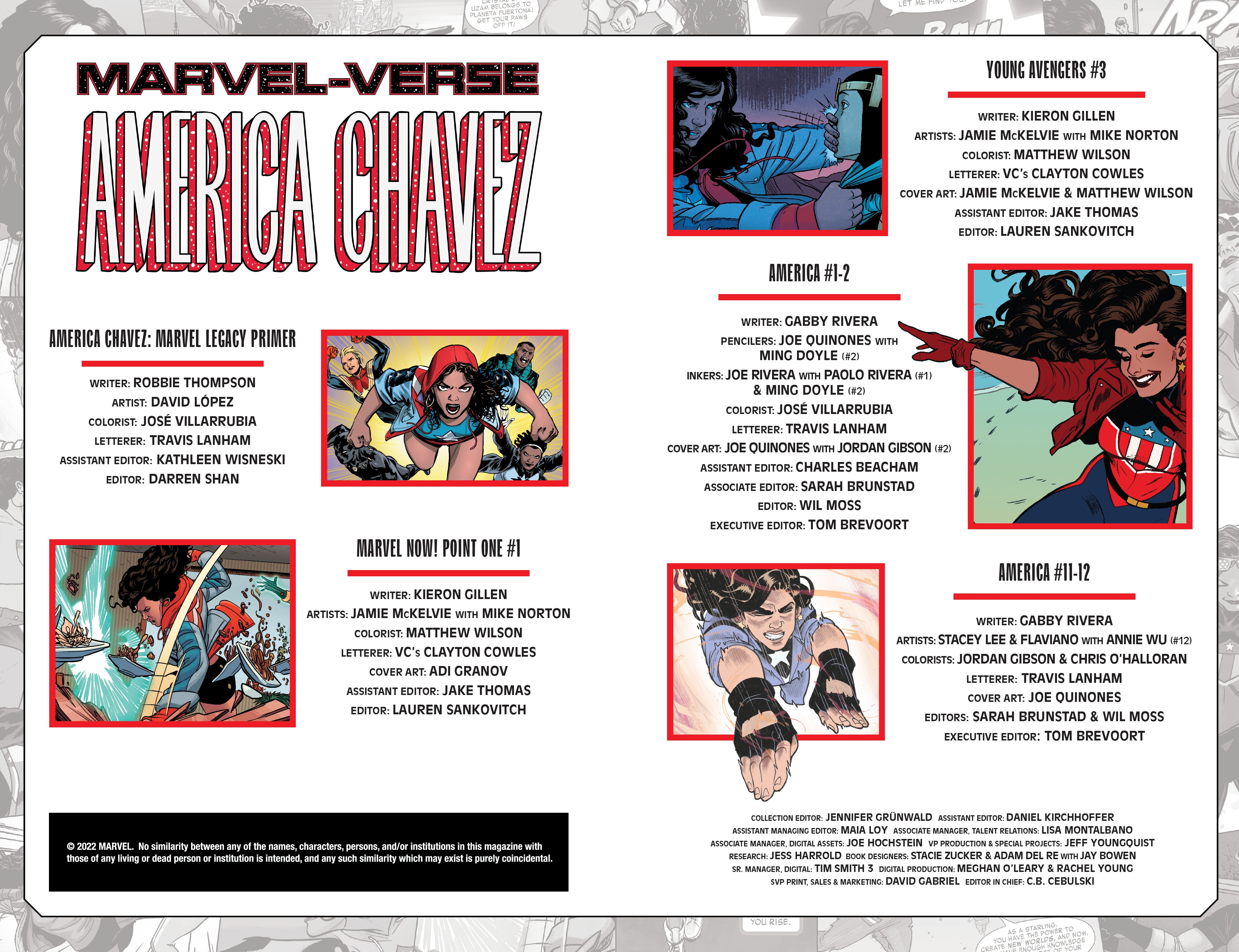Read online Marvel-Verse: America Chavez comic -  Issue # TPB - 3