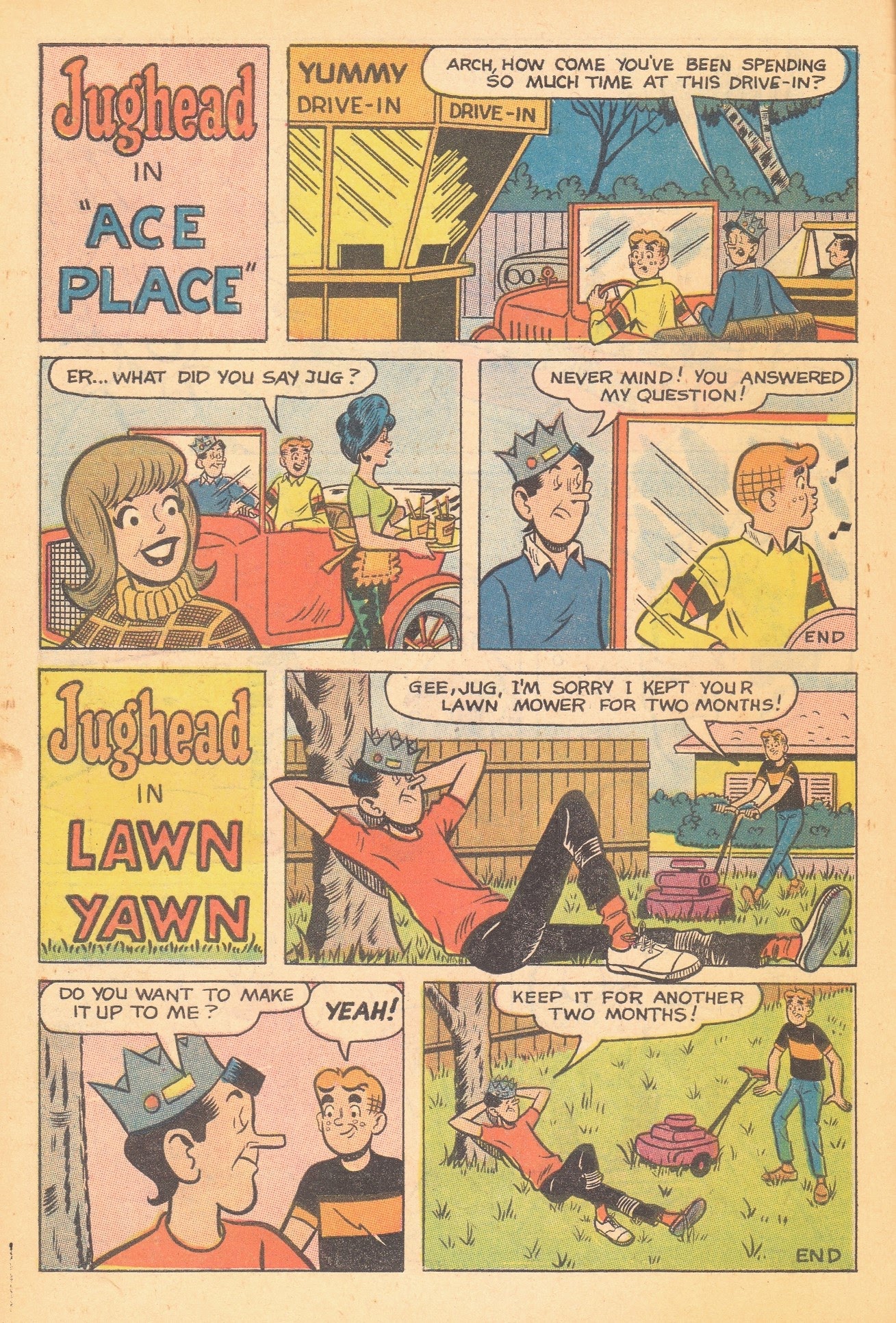 Read online Jughead's Jokes comic -  Issue #8 - 6