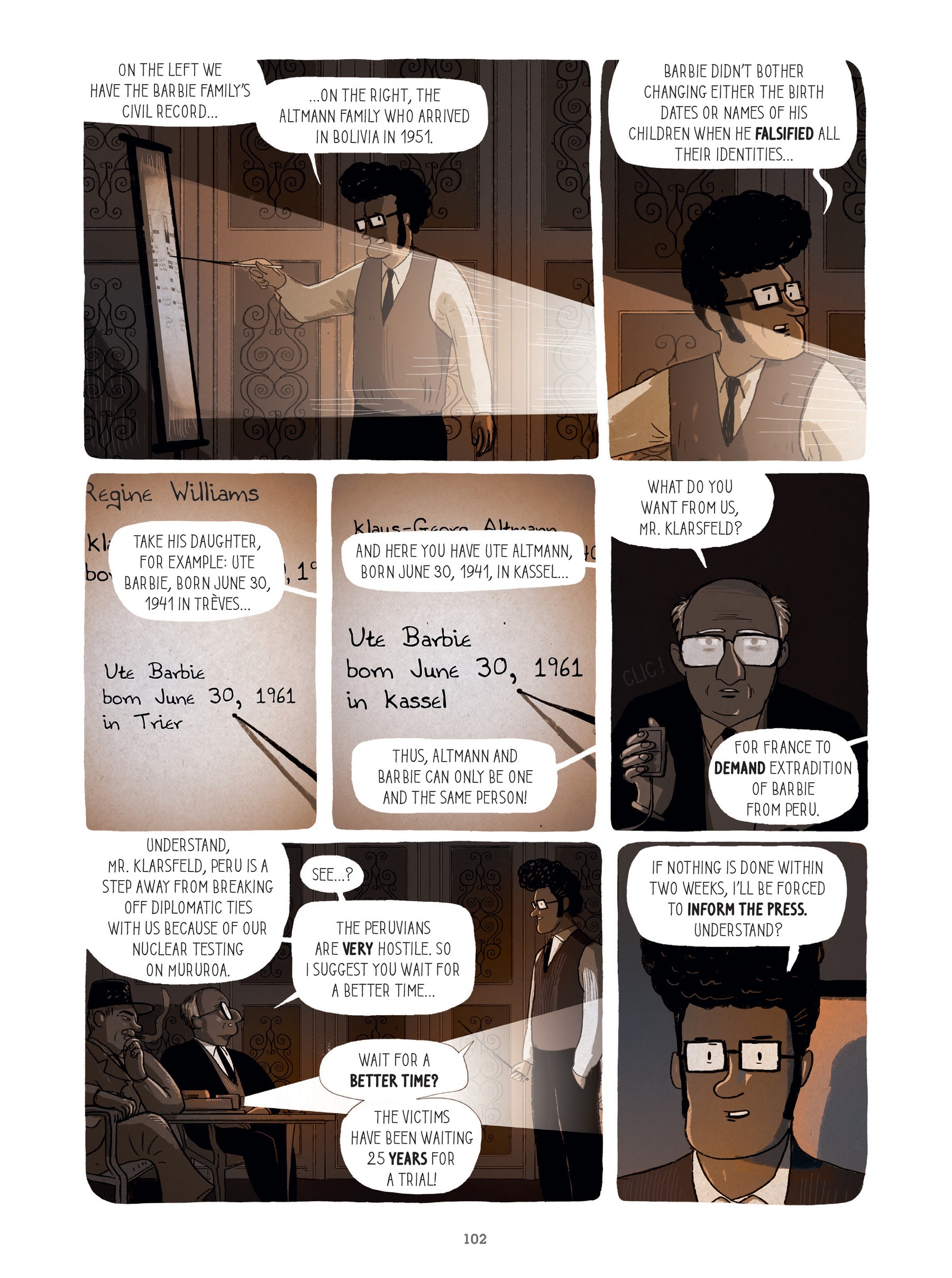 Read online For Justice: The Serge & Beate Klarsfeld Story comic -  Issue # TPB (Part 2) - 2