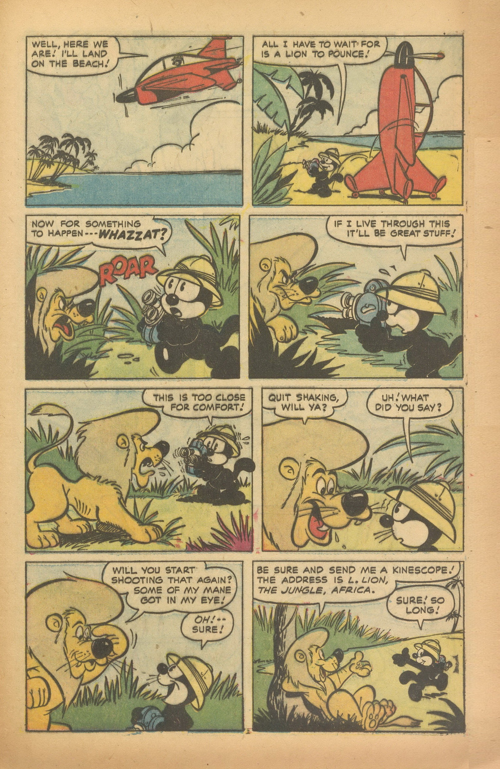 Read online Felix the Cat (1955) comic -  Issue #62 - 22