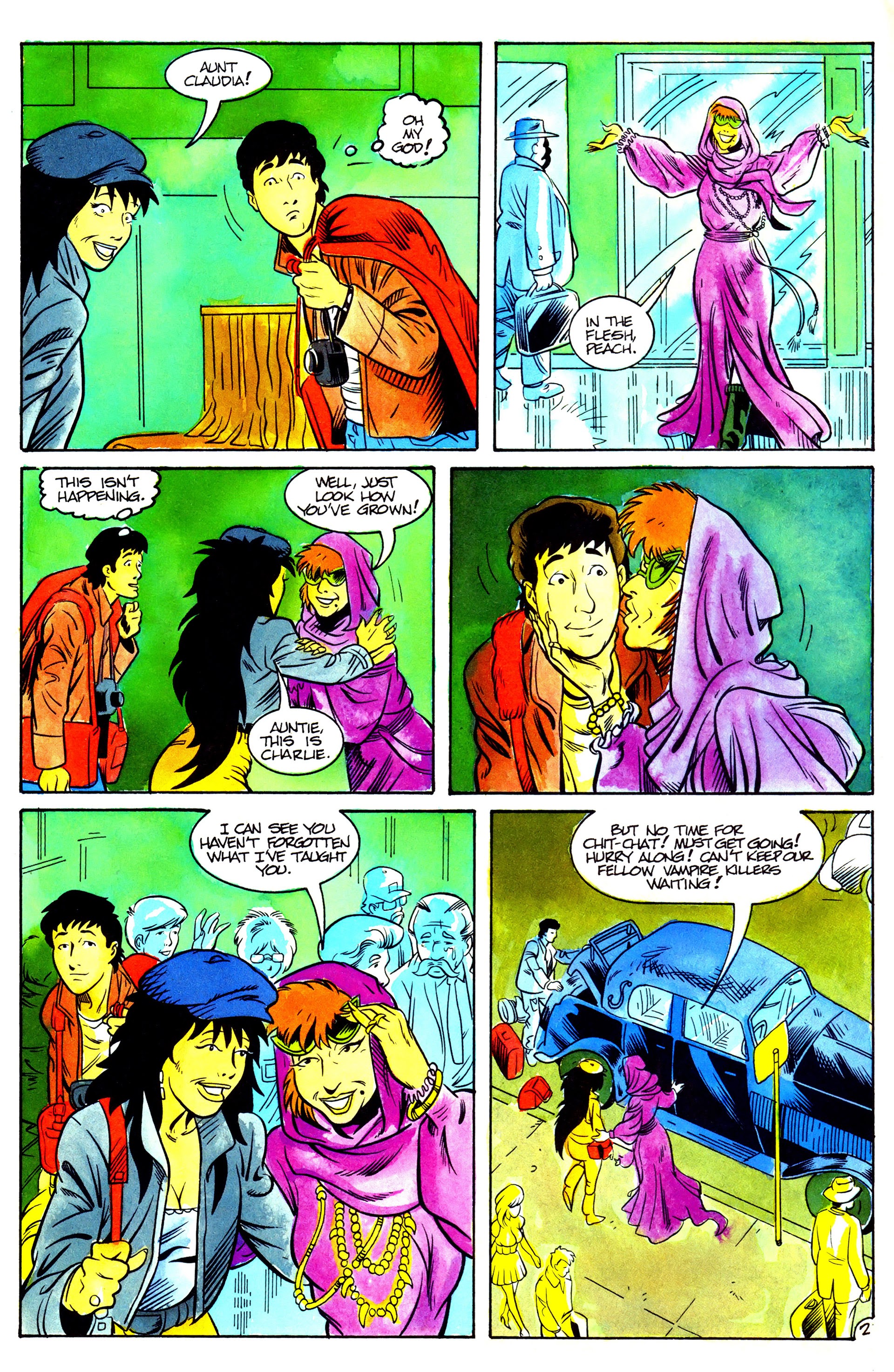Read online Fright Night (1988) comic -  Issue #12 - 4