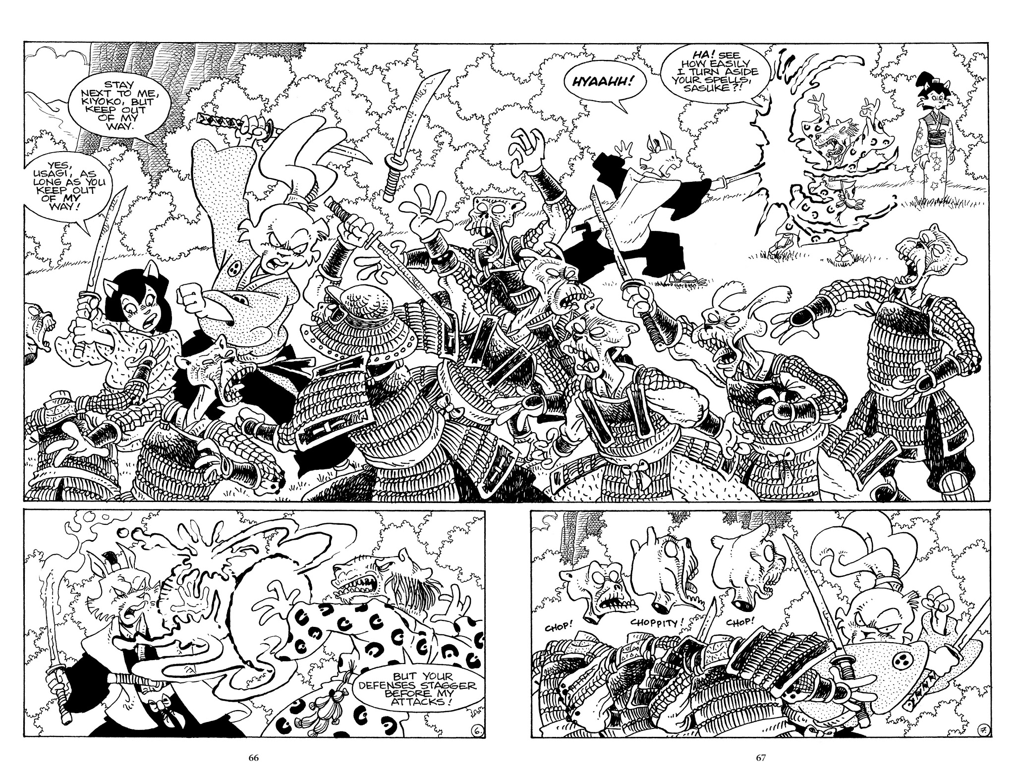 Read online The Usagi Yojimbo Saga comic -  Issue # TPB 7 - 65